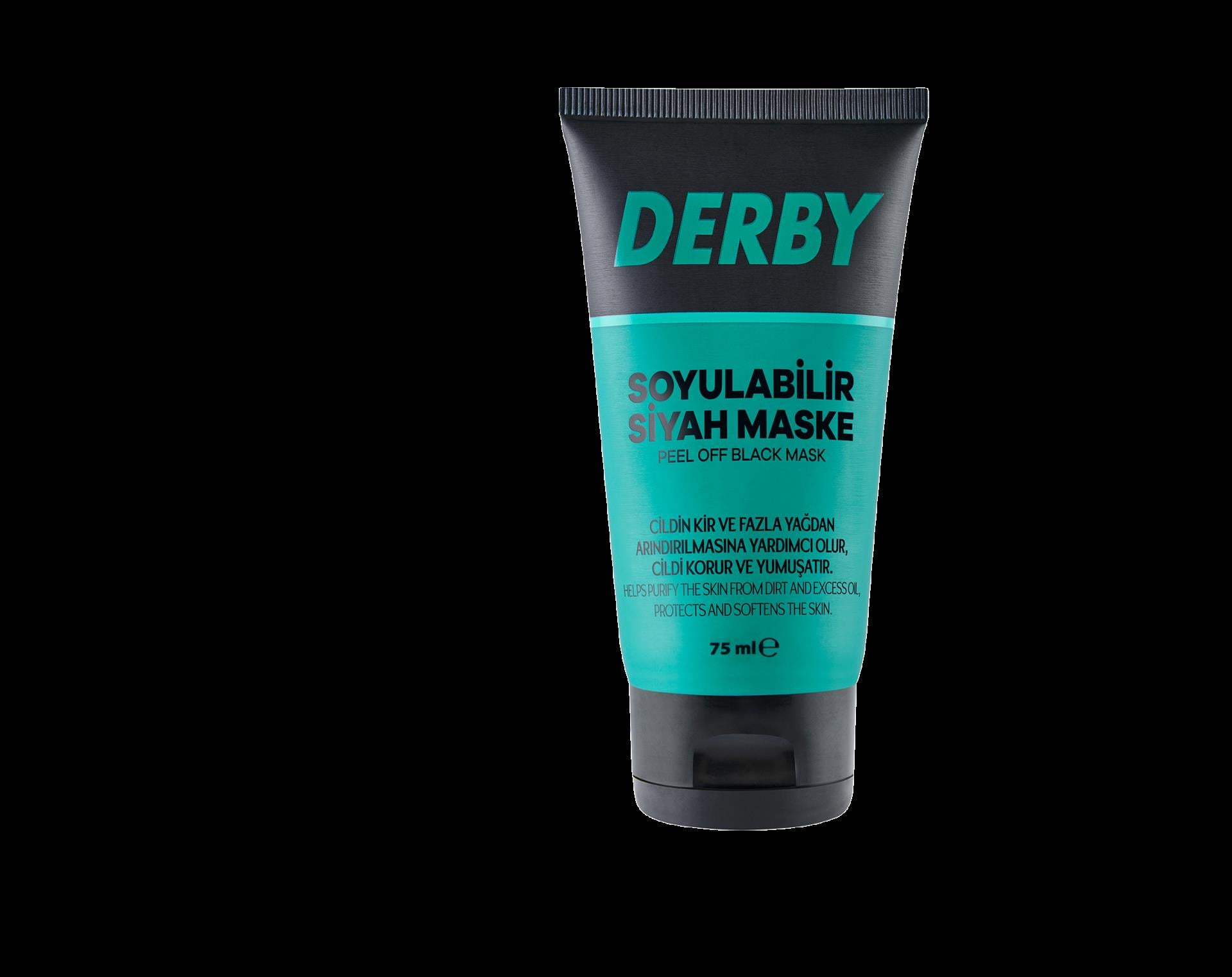 DERBY SİYAH SOYULABİLEN MASKE 75ML