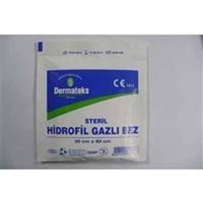 DERMATEKS STERİL GAZLI BEZ 30x80 cm - 1 Adet