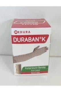 Duraban K Kısa Gerimli Çekişli Lenf Ödem Bandajı 8 cm x 5m