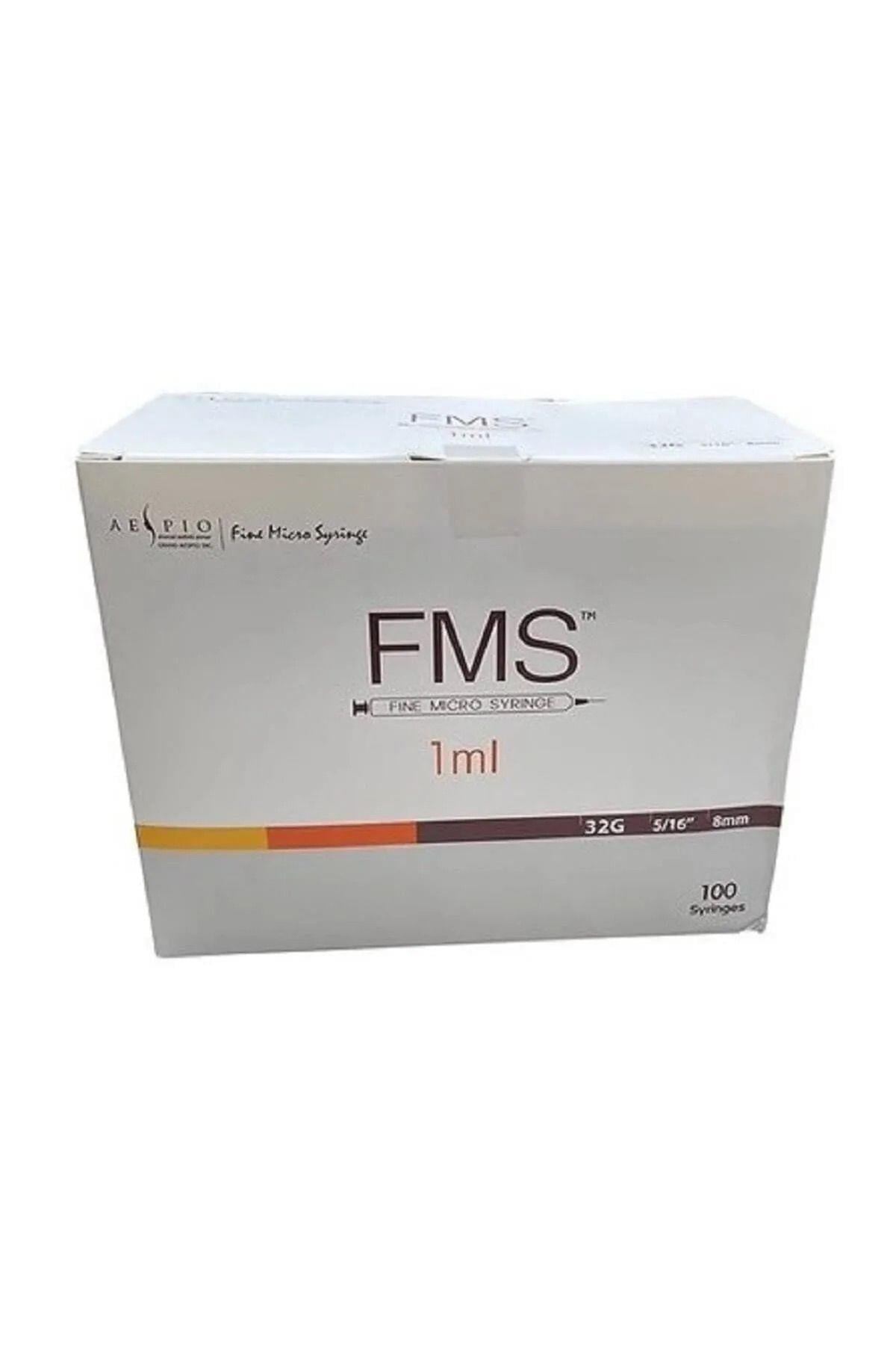 Fms Micro Fine Insülin Enjektörü 1 Ml Enjektör Şırınga 32g X 8mm 100 Adet