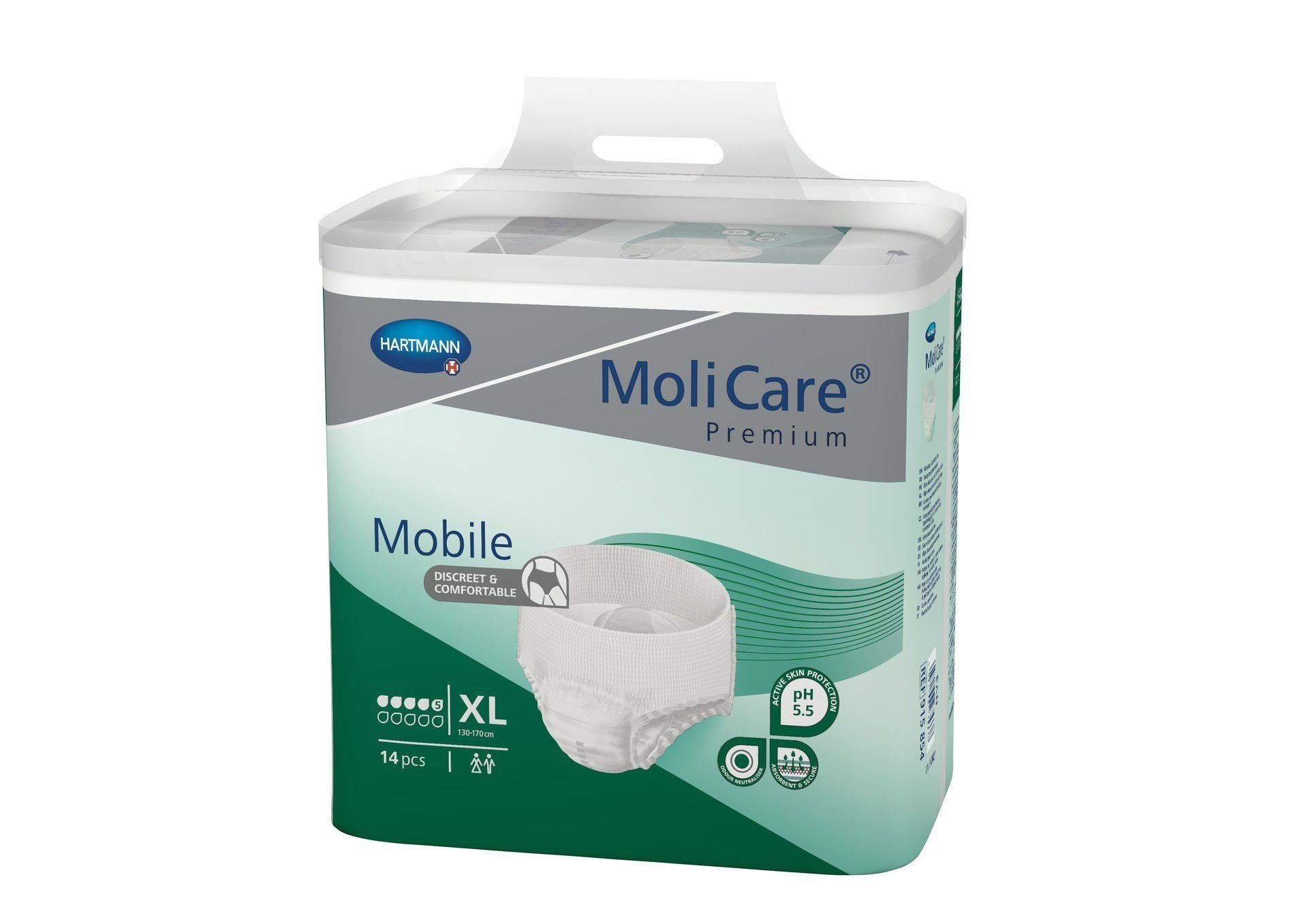 Hartmann Molicare Premium Mobile 5 Damla Külot Bez Yeşil