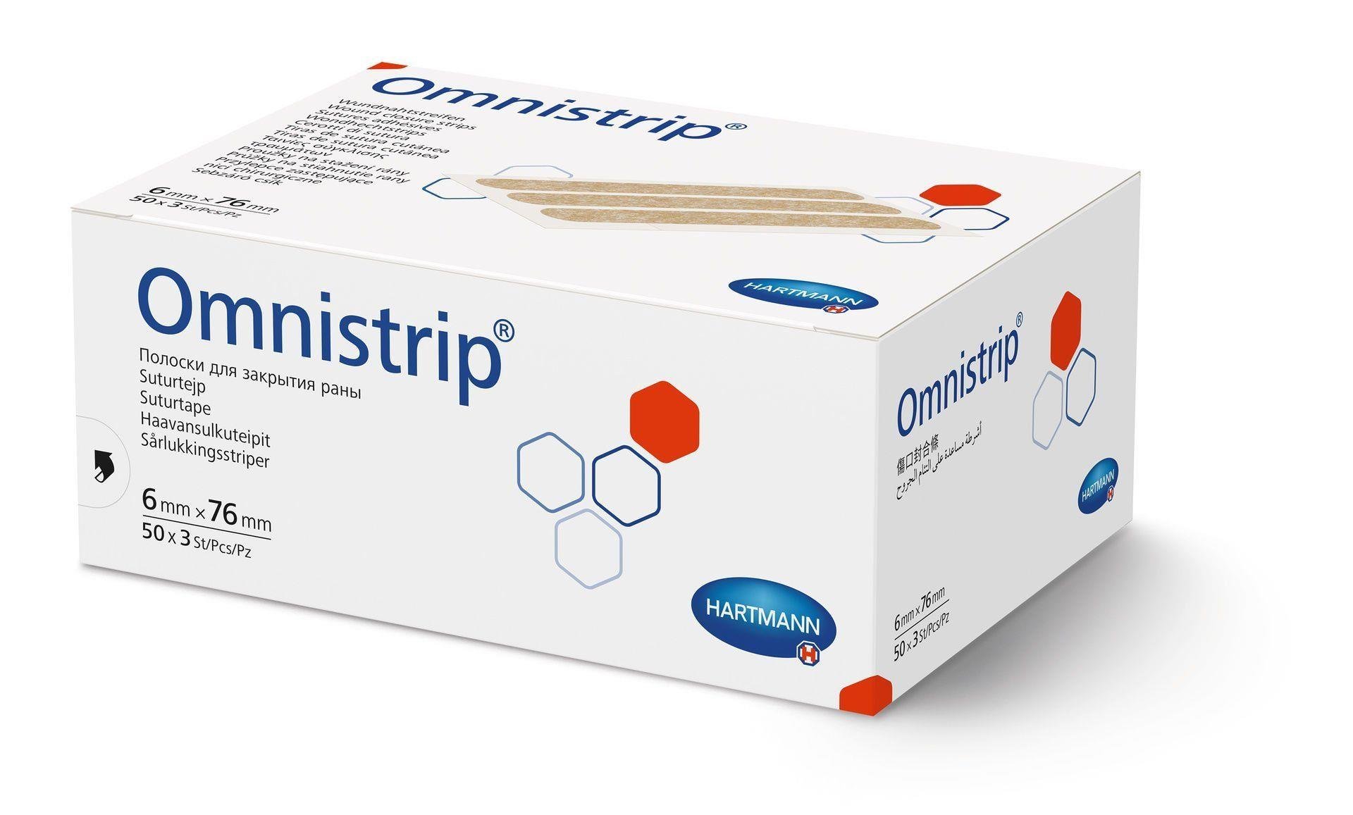 Hartmann Omnistrip Steril Strip Dikiş Bantı 6x101mm 10'lu Doku Yapıştırıcı