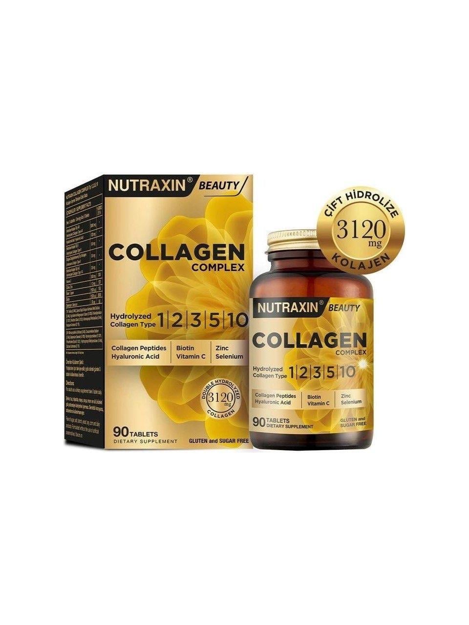 Nutraxin Collagen Complex Tip 1-2-3-5-10 3120 mg 90 Tablet