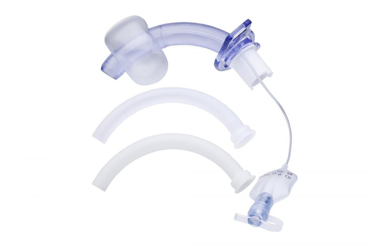 Primed Optima Basic Cuff Trakeostomi Kanülü Kaflı Şeffaf
