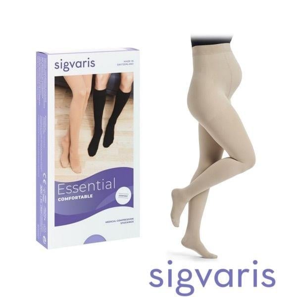 Sigvaris Comfortable Serisi Hamile Varis Çorabı | Etkileyici Opak Görünüm