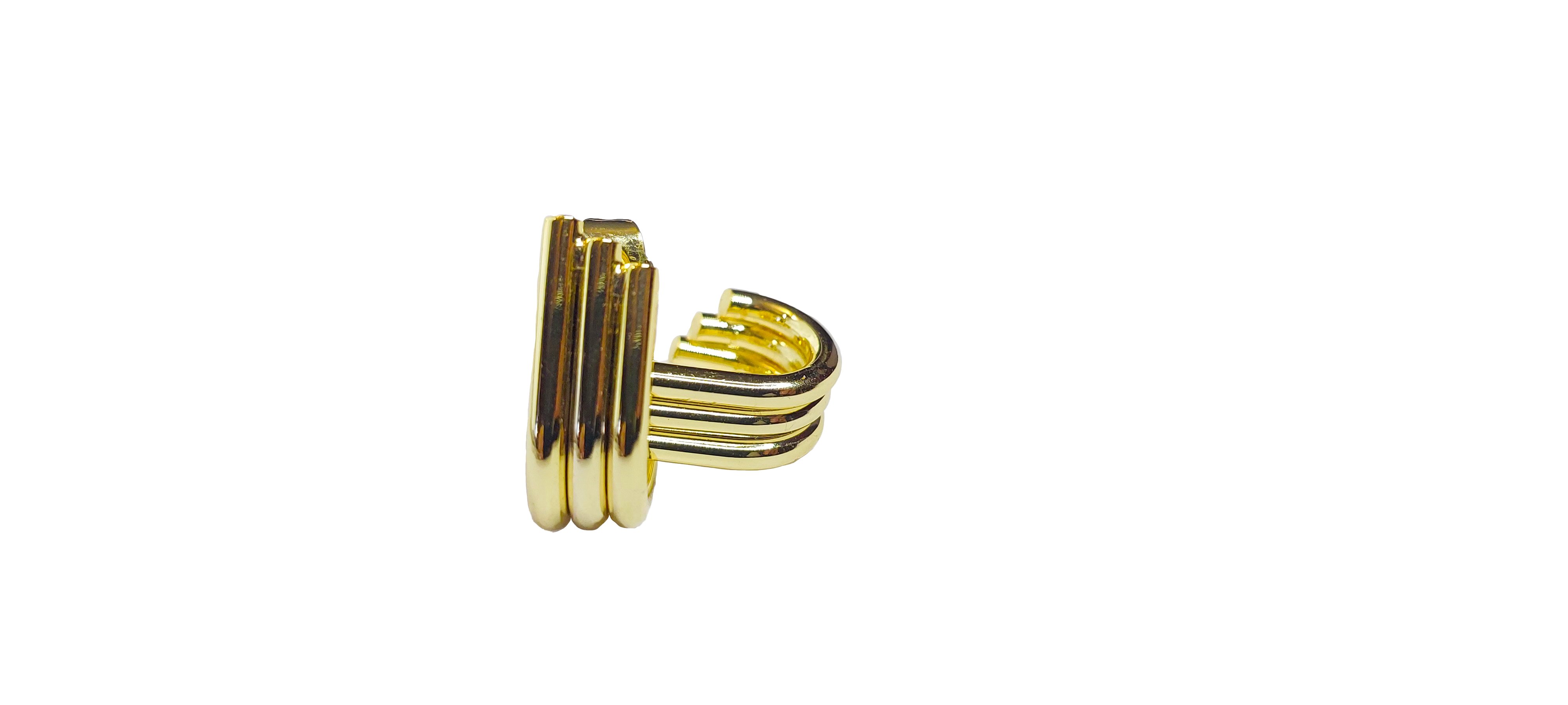 Gold Küpe