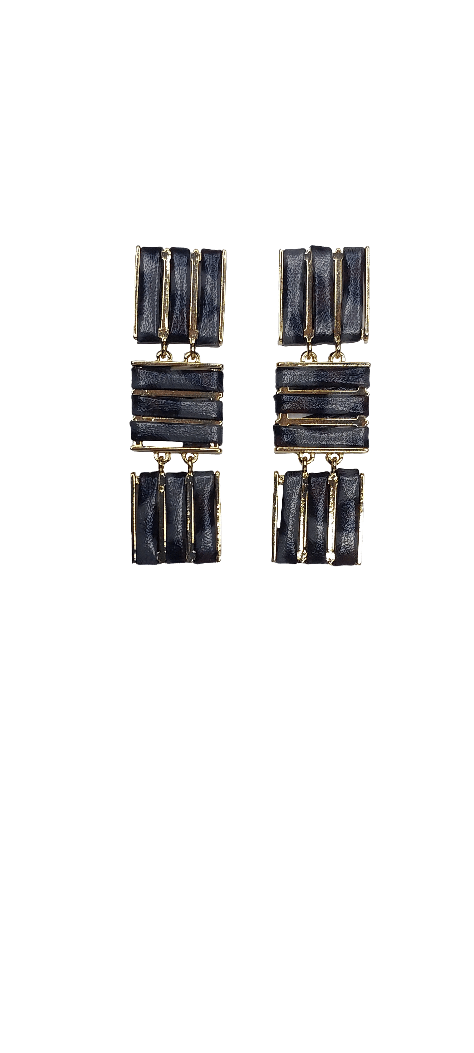 Gold Sallantılı Küpe