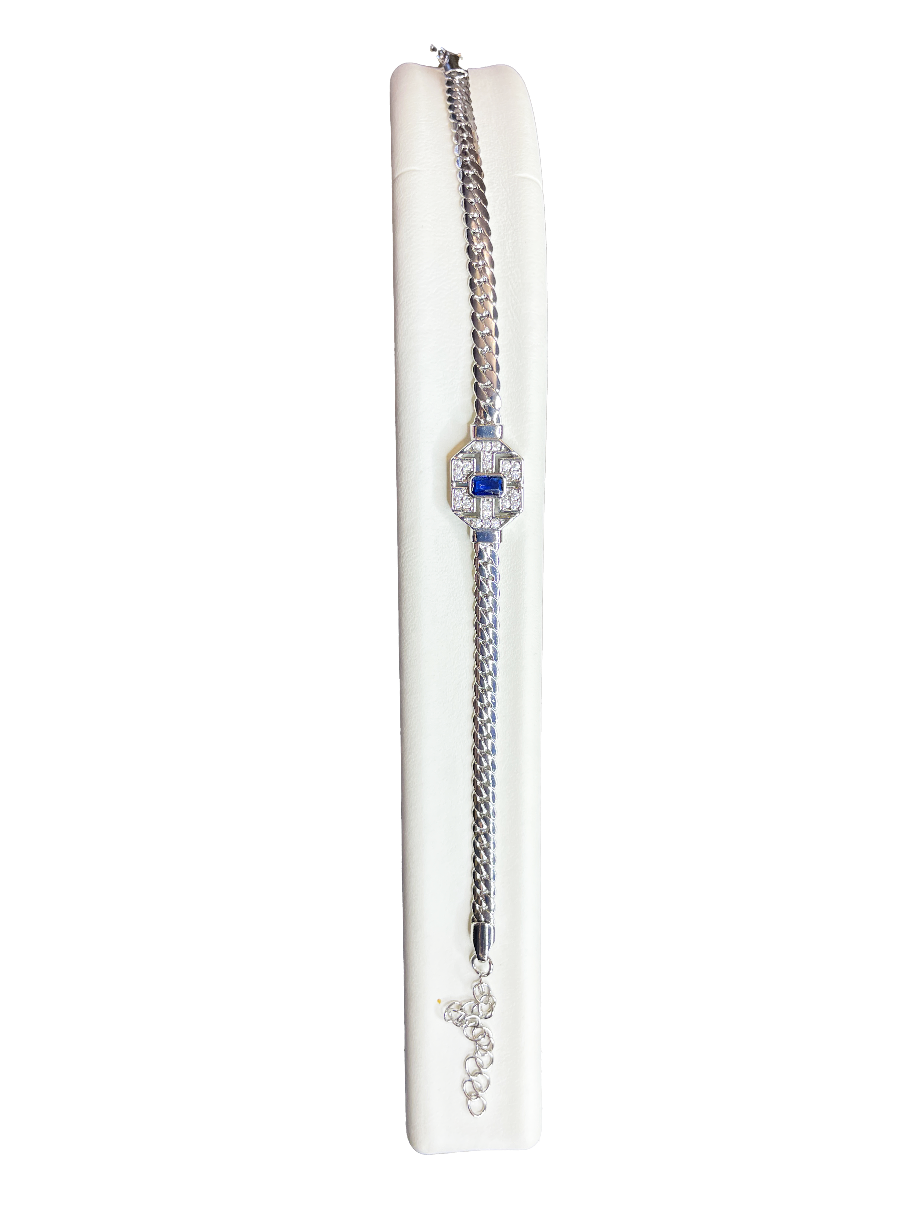 Silver Zirkon Taşlı Bileklik