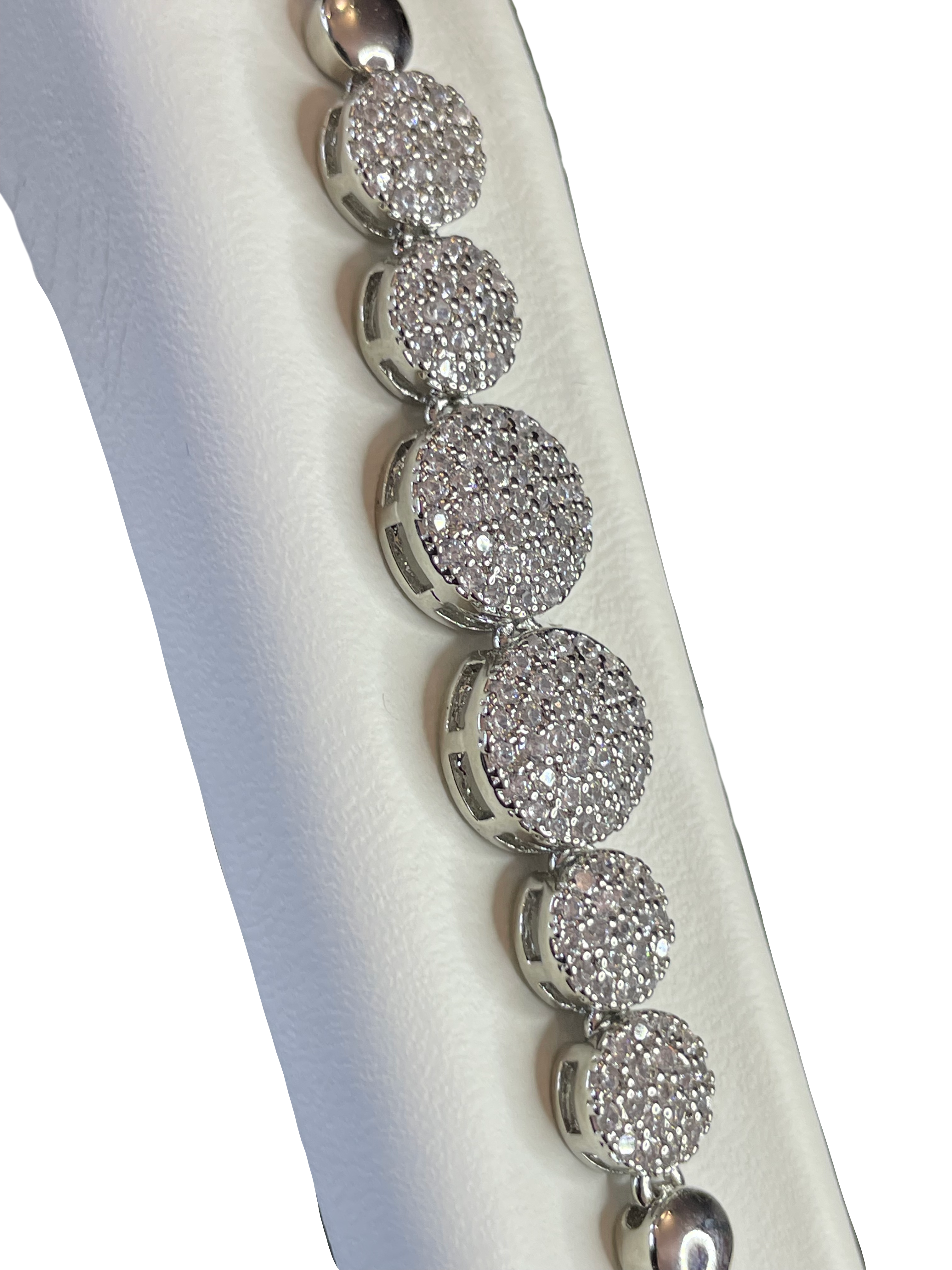 Silver Zirkon Taşlı Bileklik