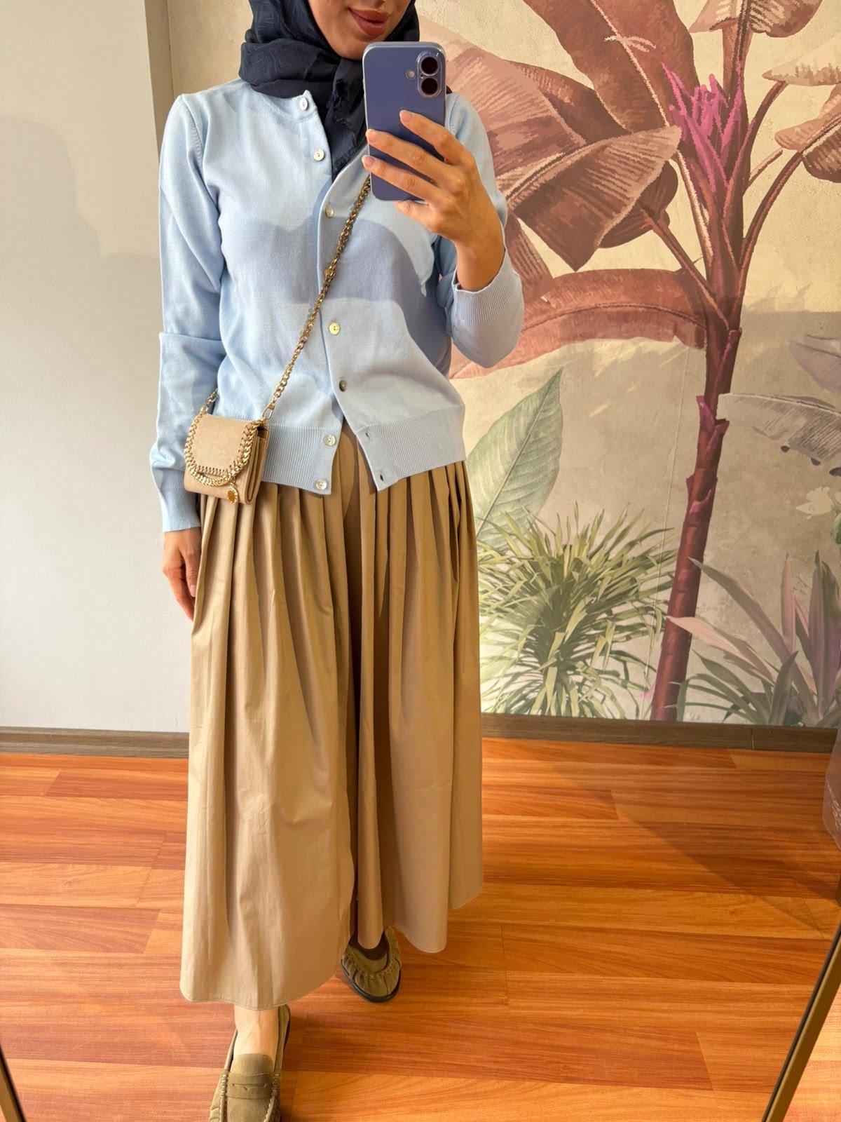 Bebe Mavisi Basic Triko