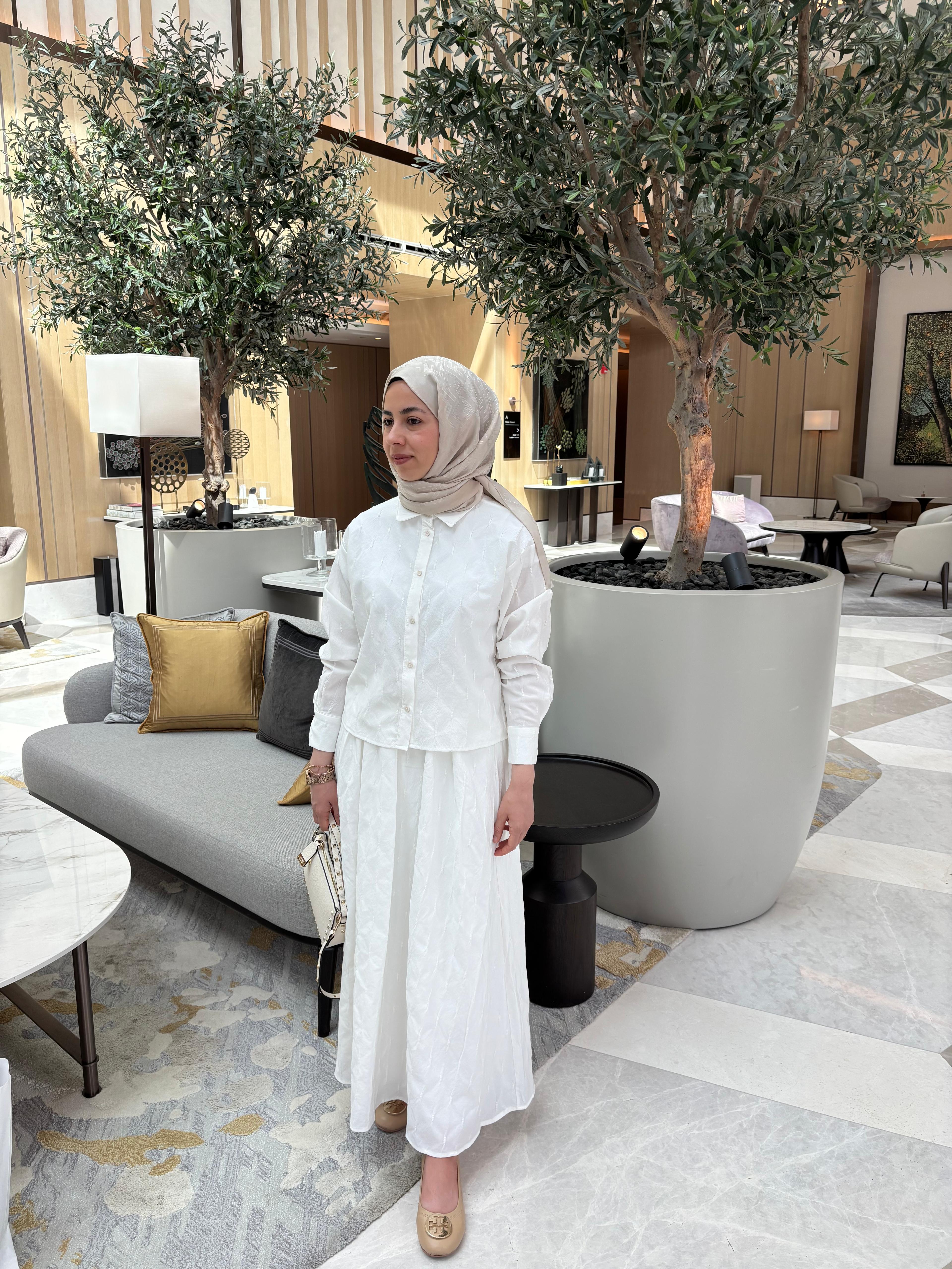 Beyaz Lina Takım 