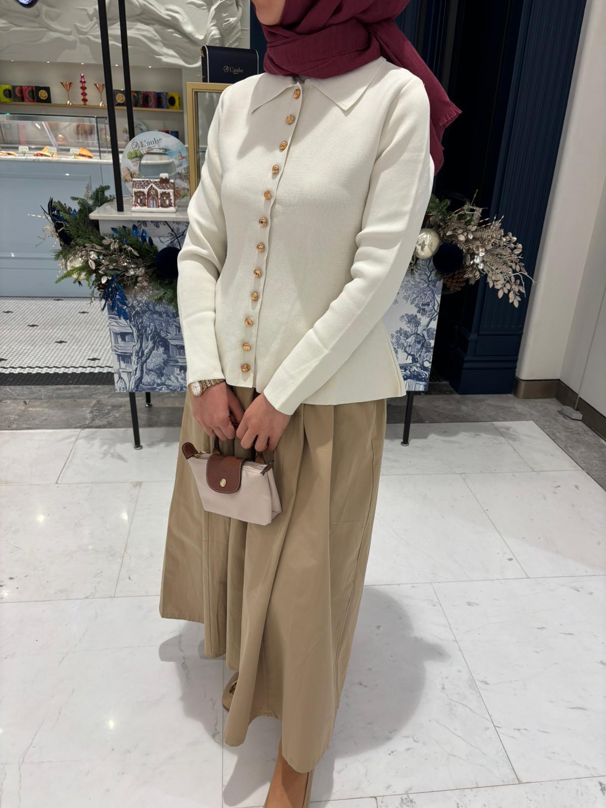Lady Ekru Hırka