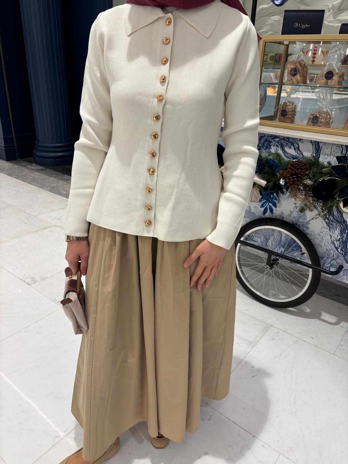 Lady Ekru Hırka