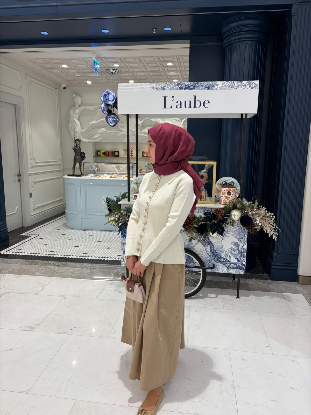 Lady Ekru Hırka