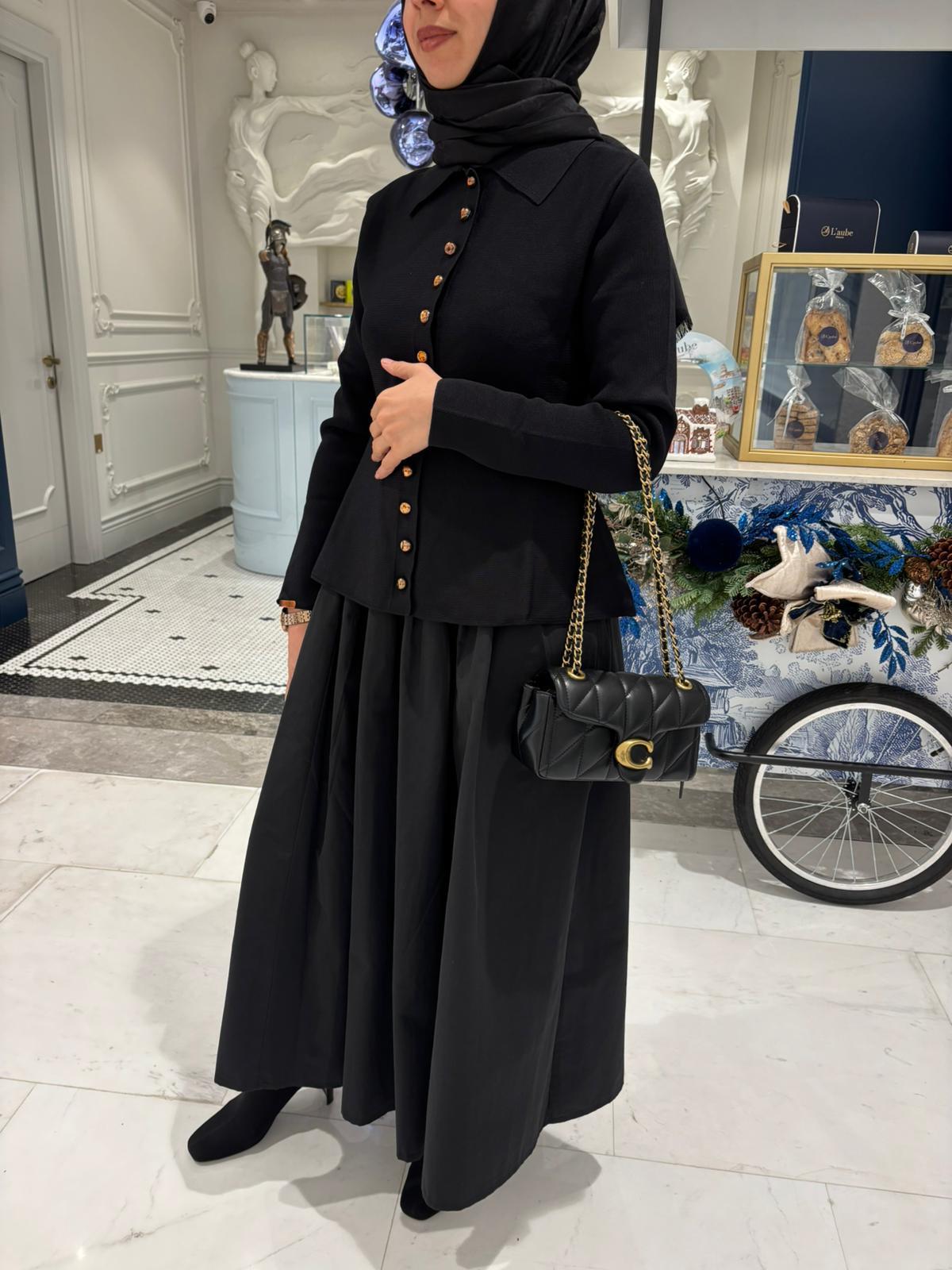 Lady Siyah Hırka