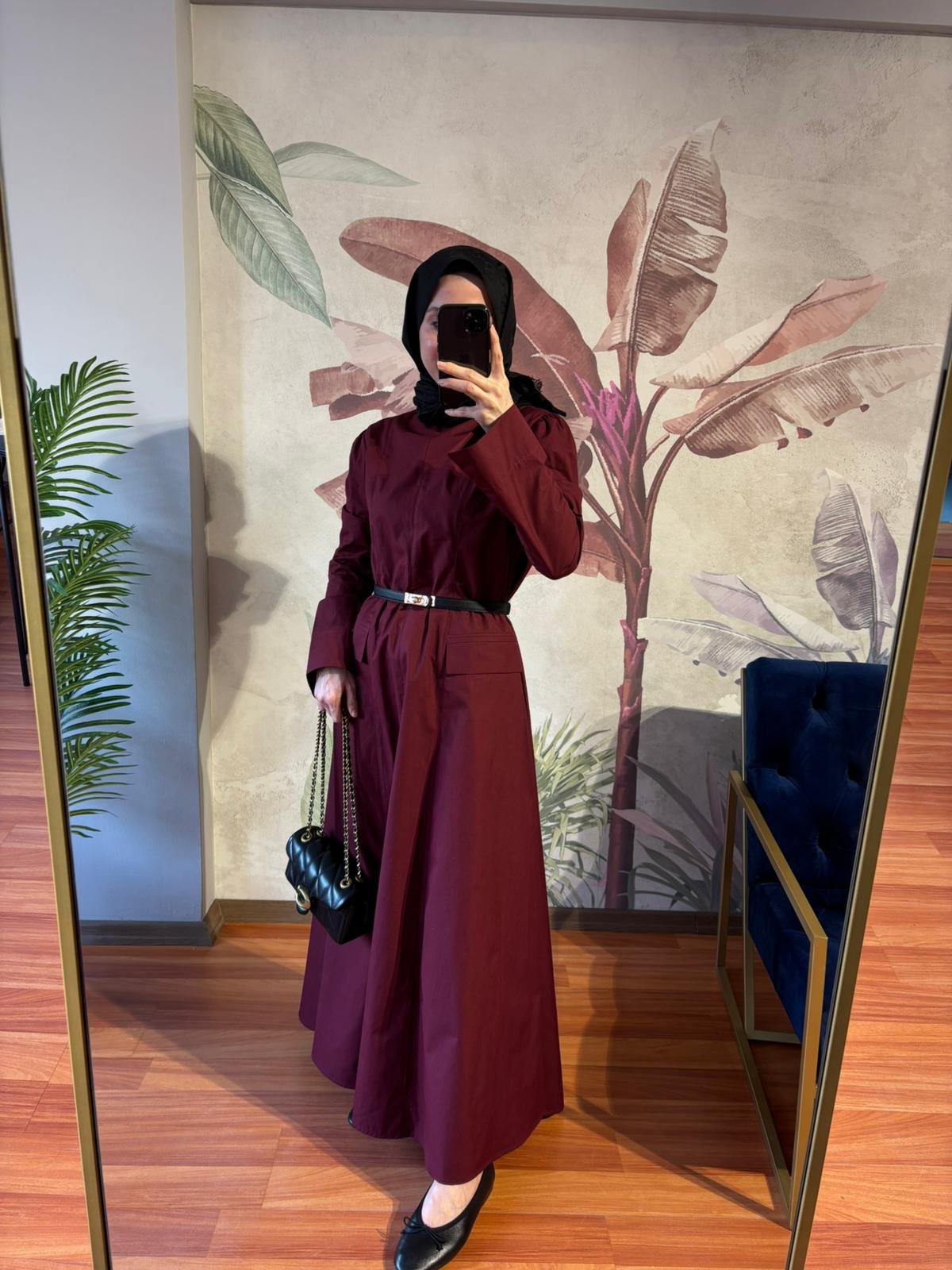 Mila Bordo Elbise