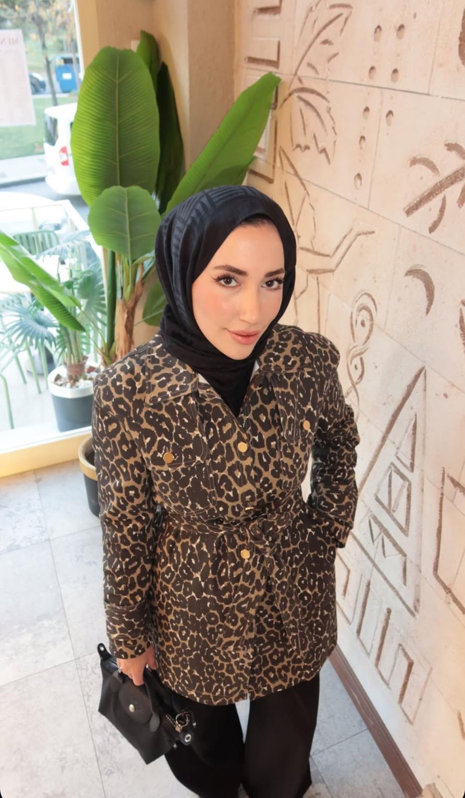 Monila Leopar Ceket 
