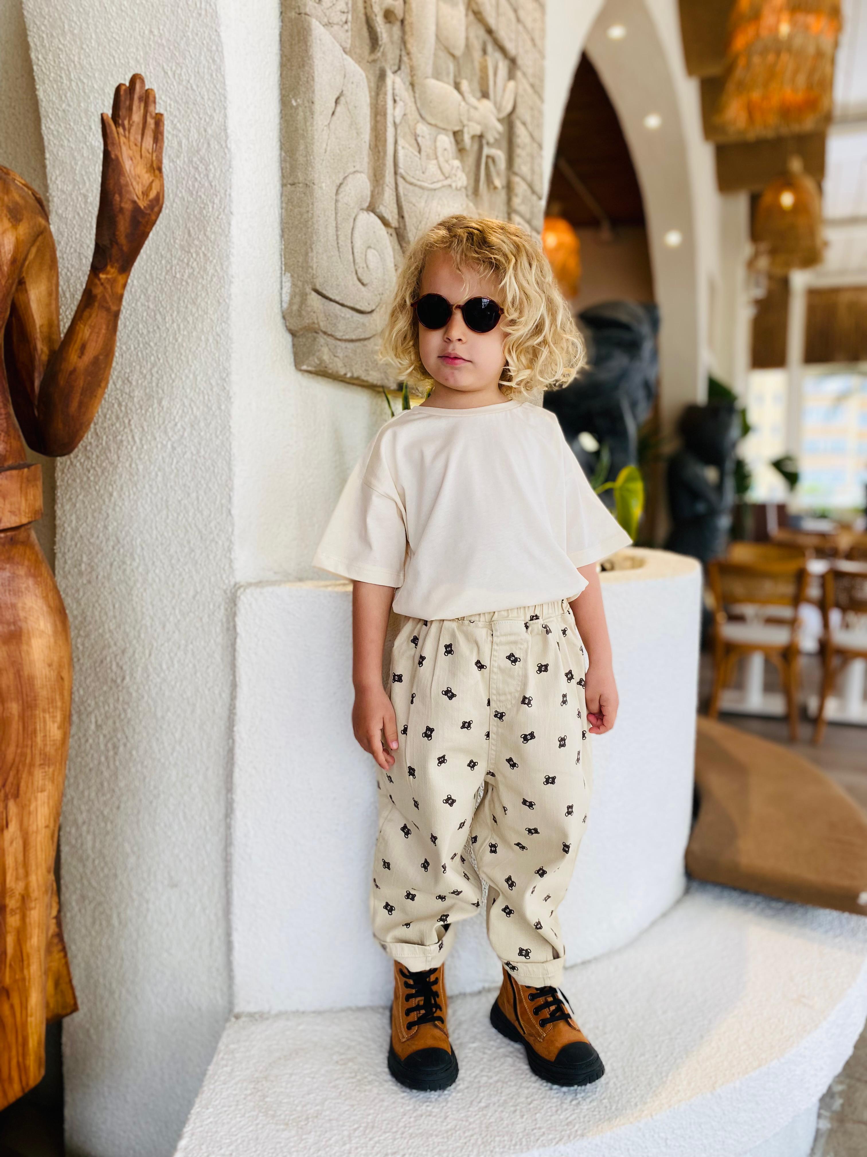 Bear Bej Baloon Jeans 