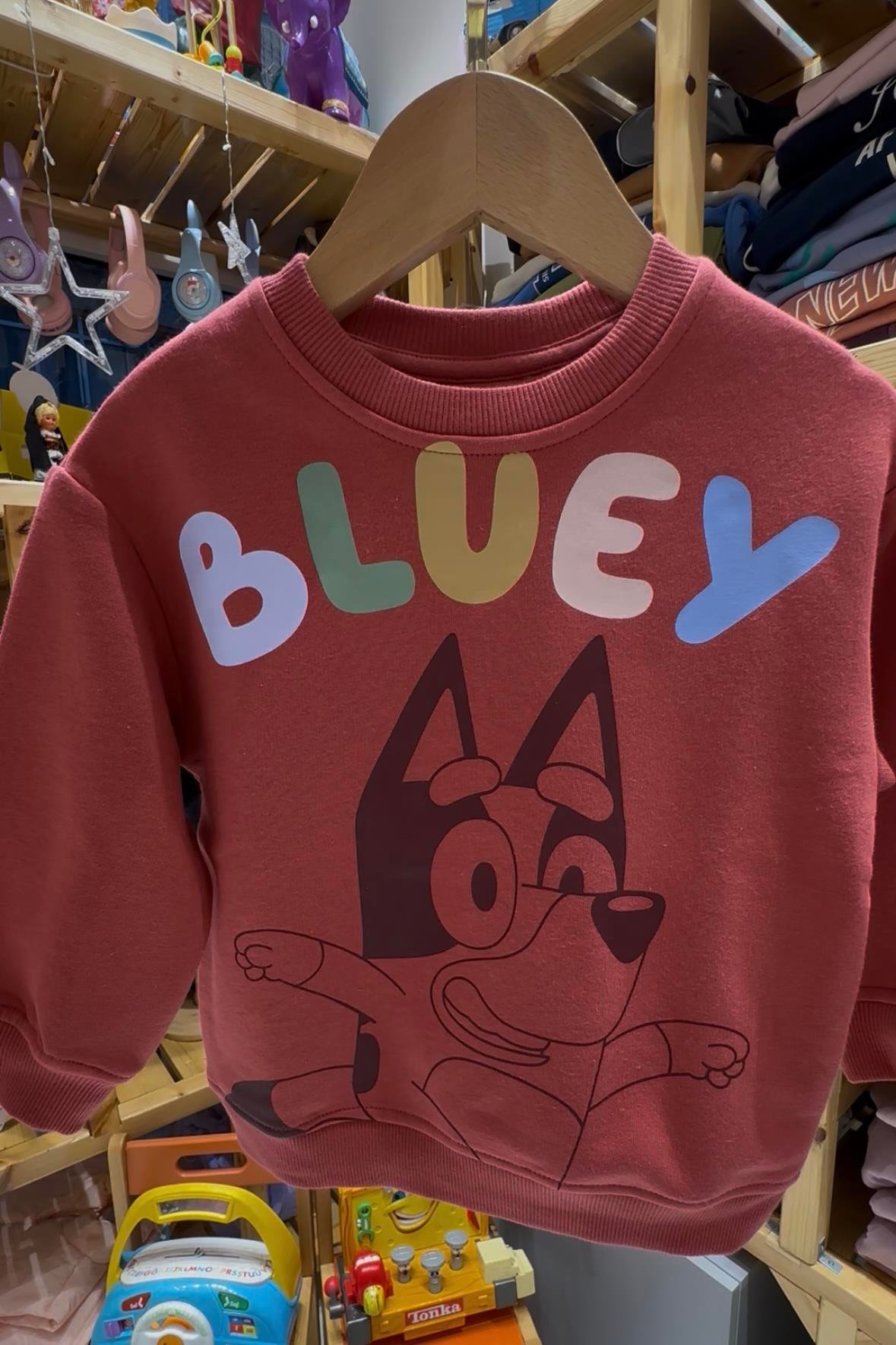 Bluey Sweatshirt kırmızı 