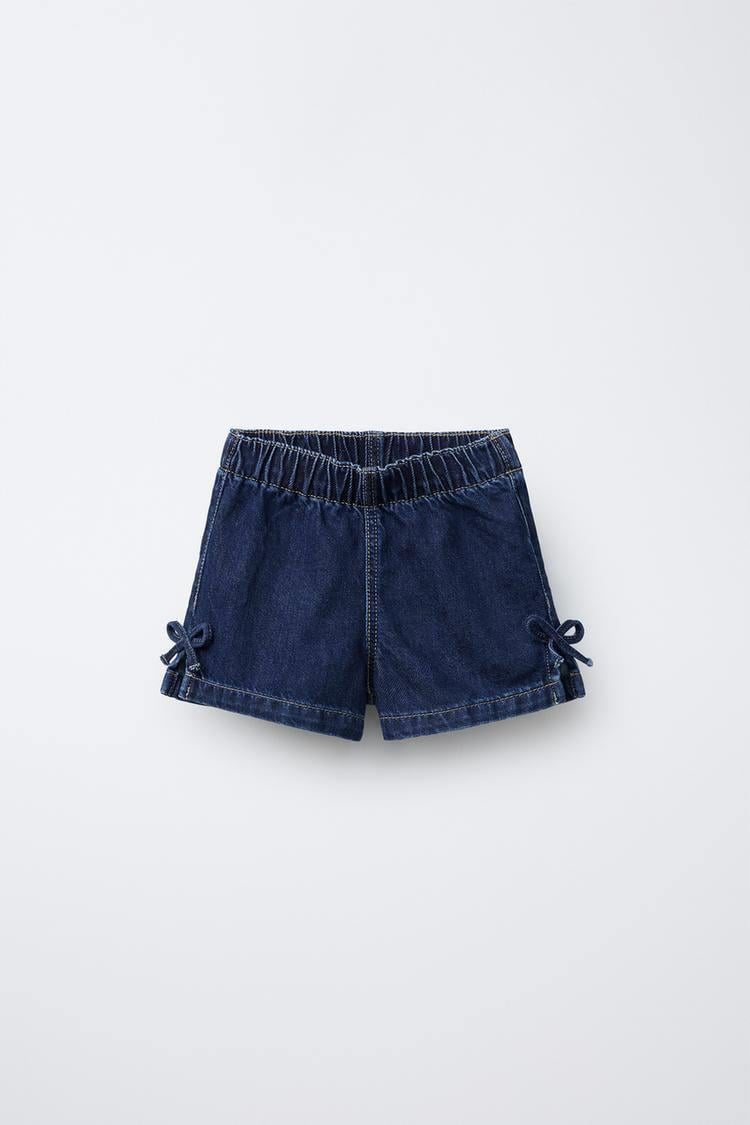 Denim Şortlu Takım 