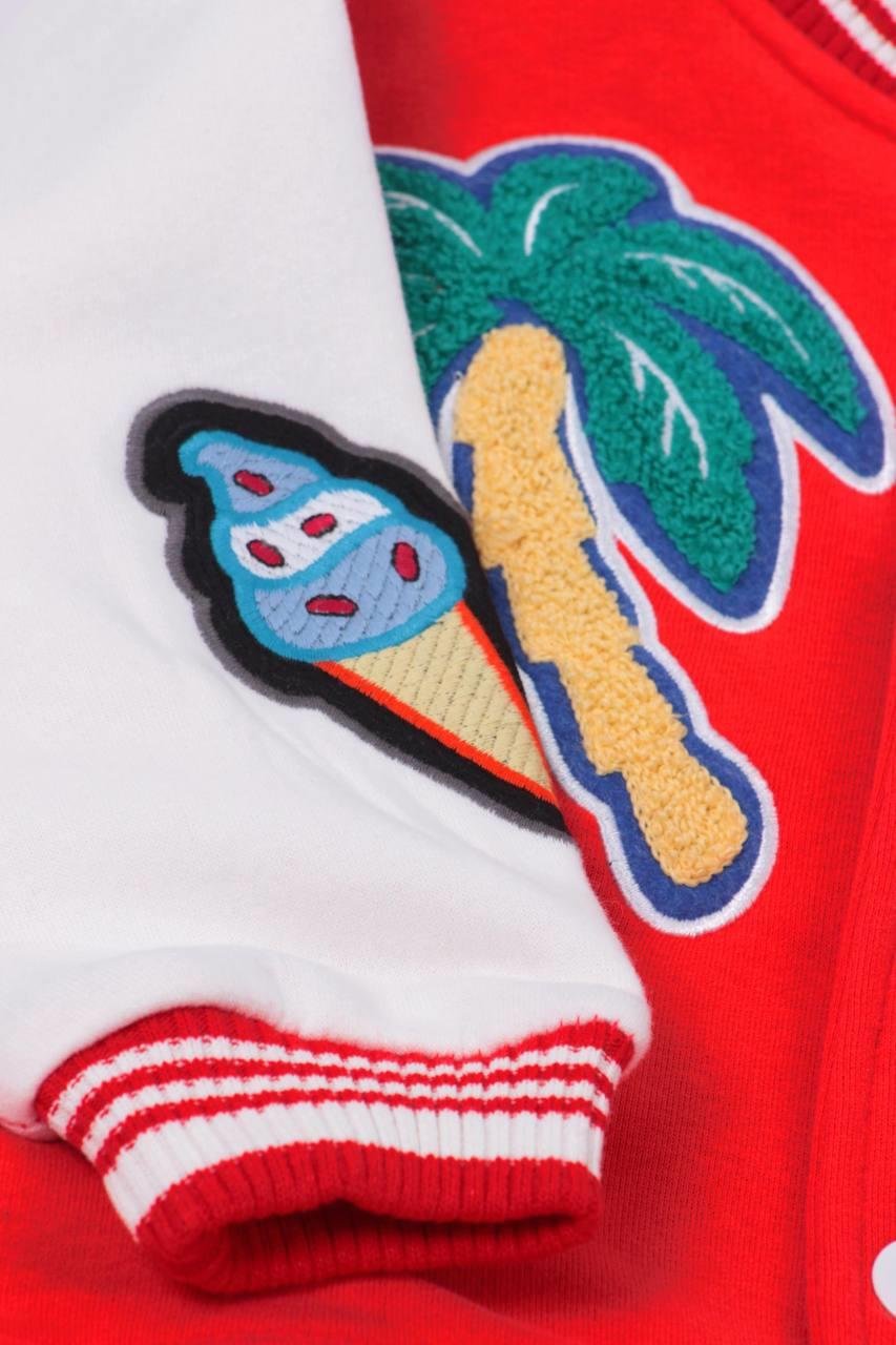 Kolej Ceket Nakış İşlemeli