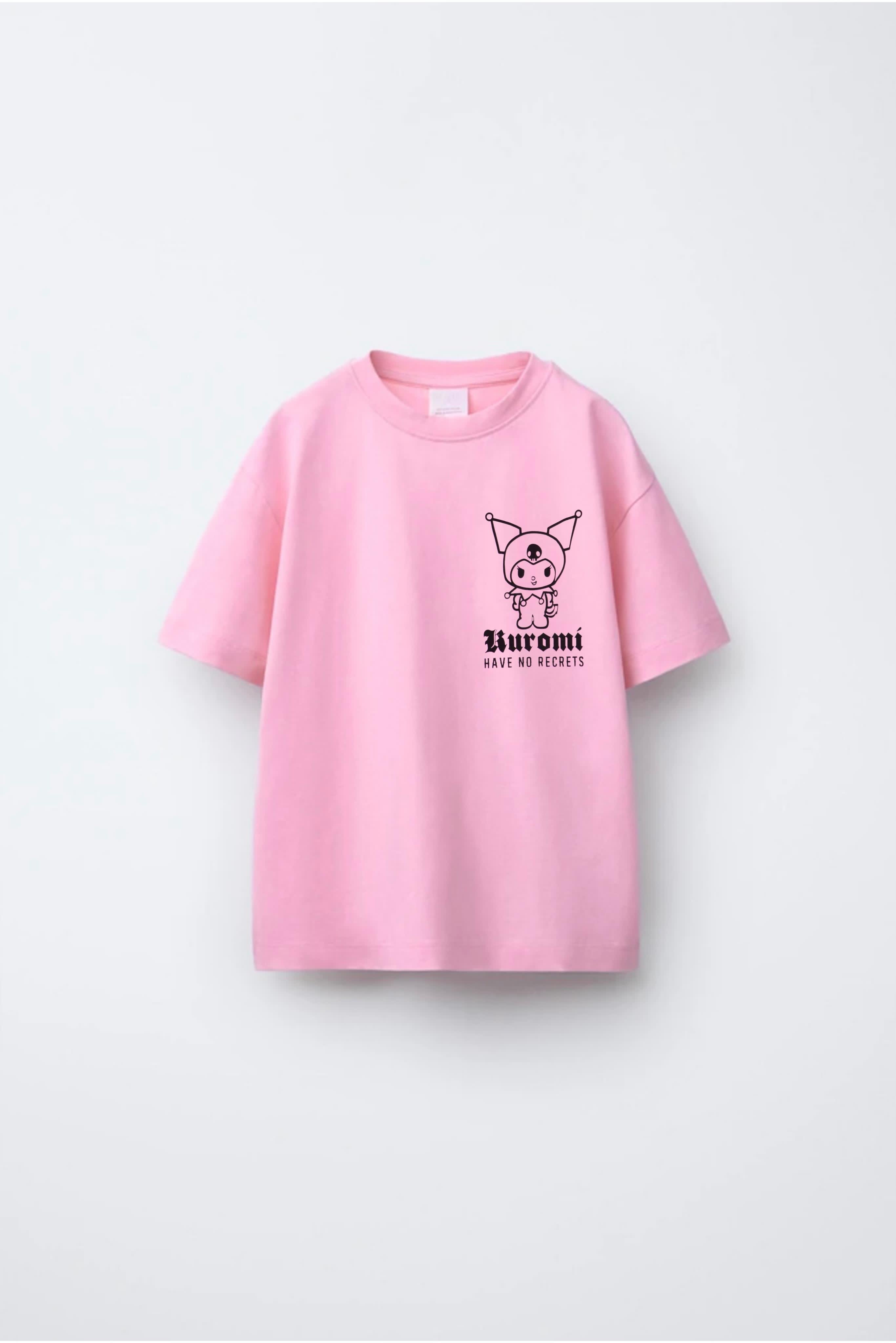 KROMİ PEMBE TSHİRT