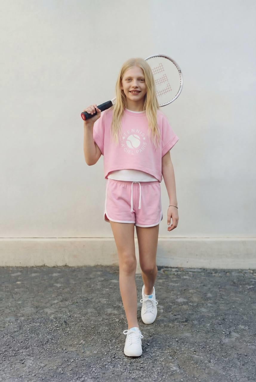 Laciel Paris Crop Tennıs Takım 