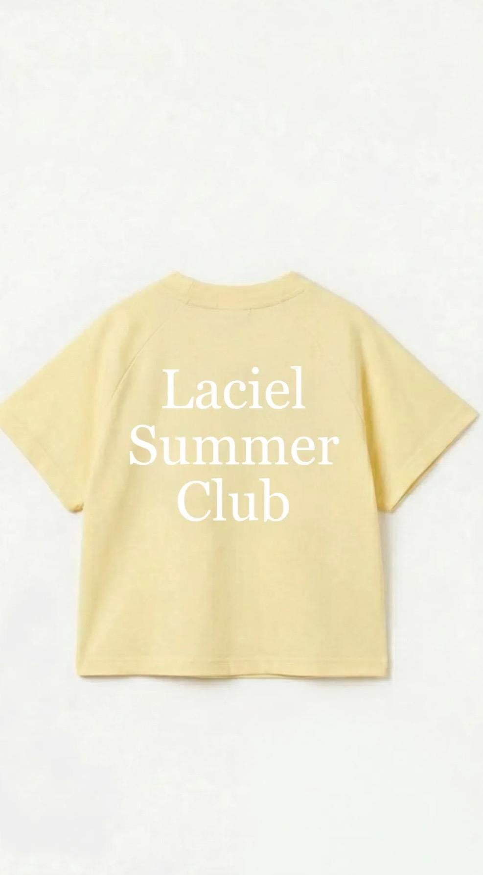 Laciel Paris Summer Clup Crop Sarı