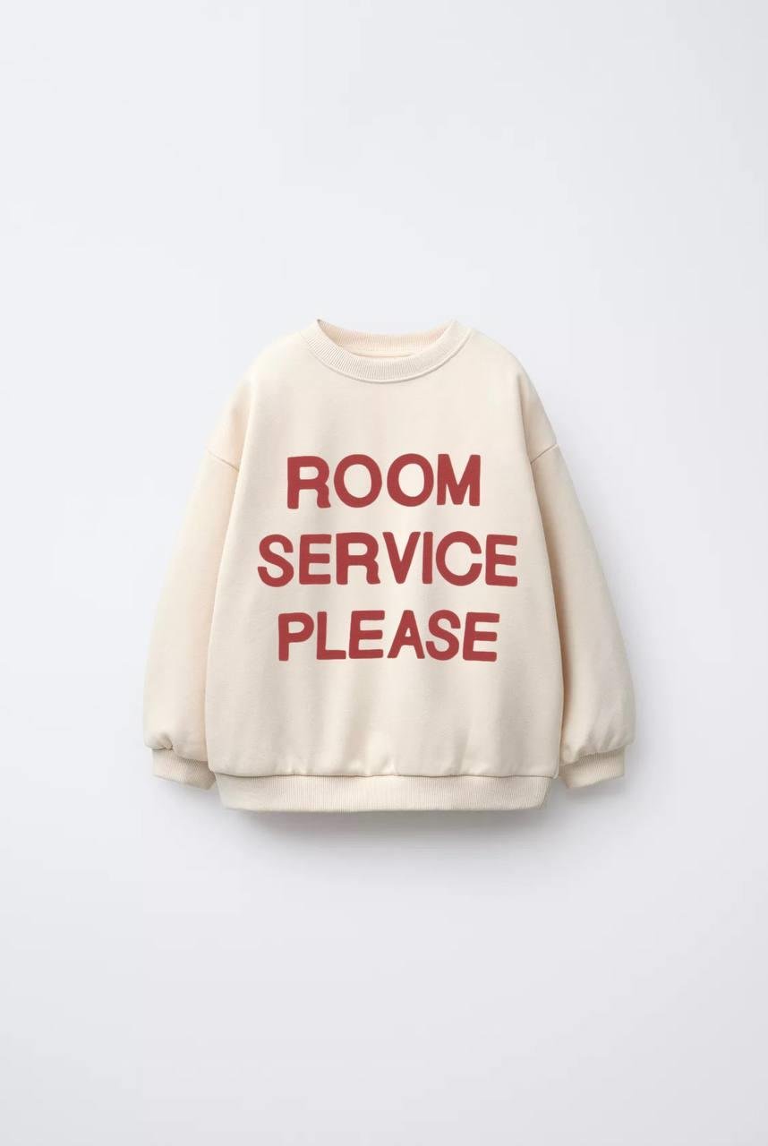 Laciel Sloganlı Sweatshirt