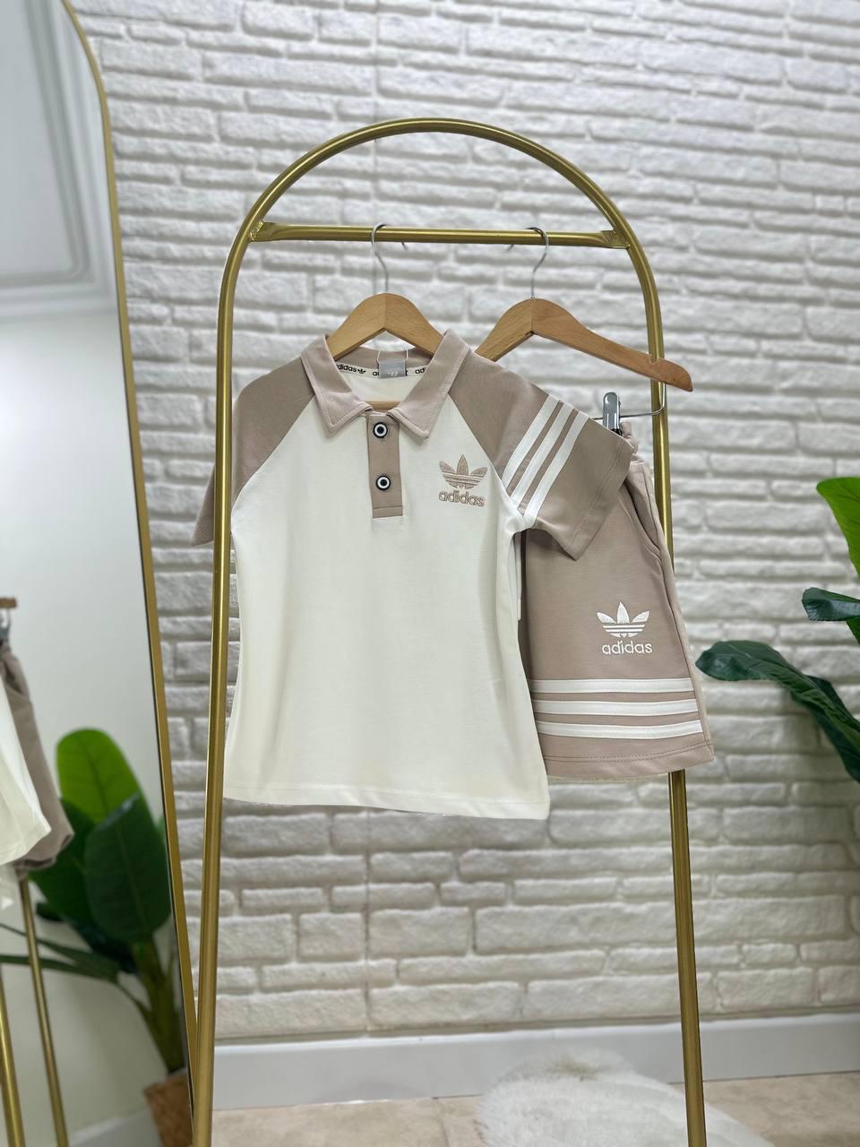 Orjinal  Şortlu Takım BEJ