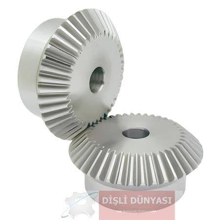 1.5 modül 40 Diş Konik Dişli Takımı