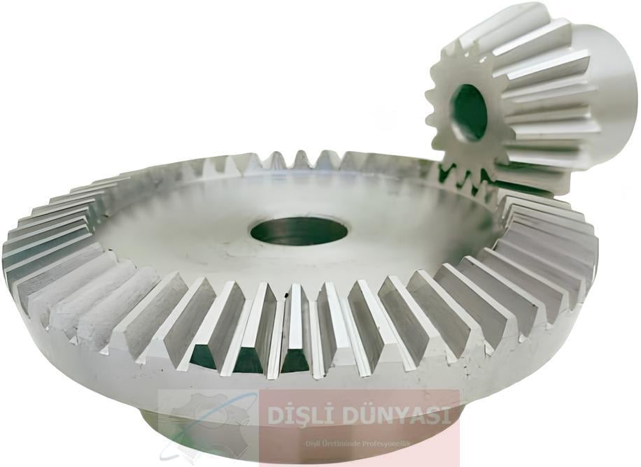 1:3 Oran 2.5 Modül 16/48 Konik Dişli Takımı