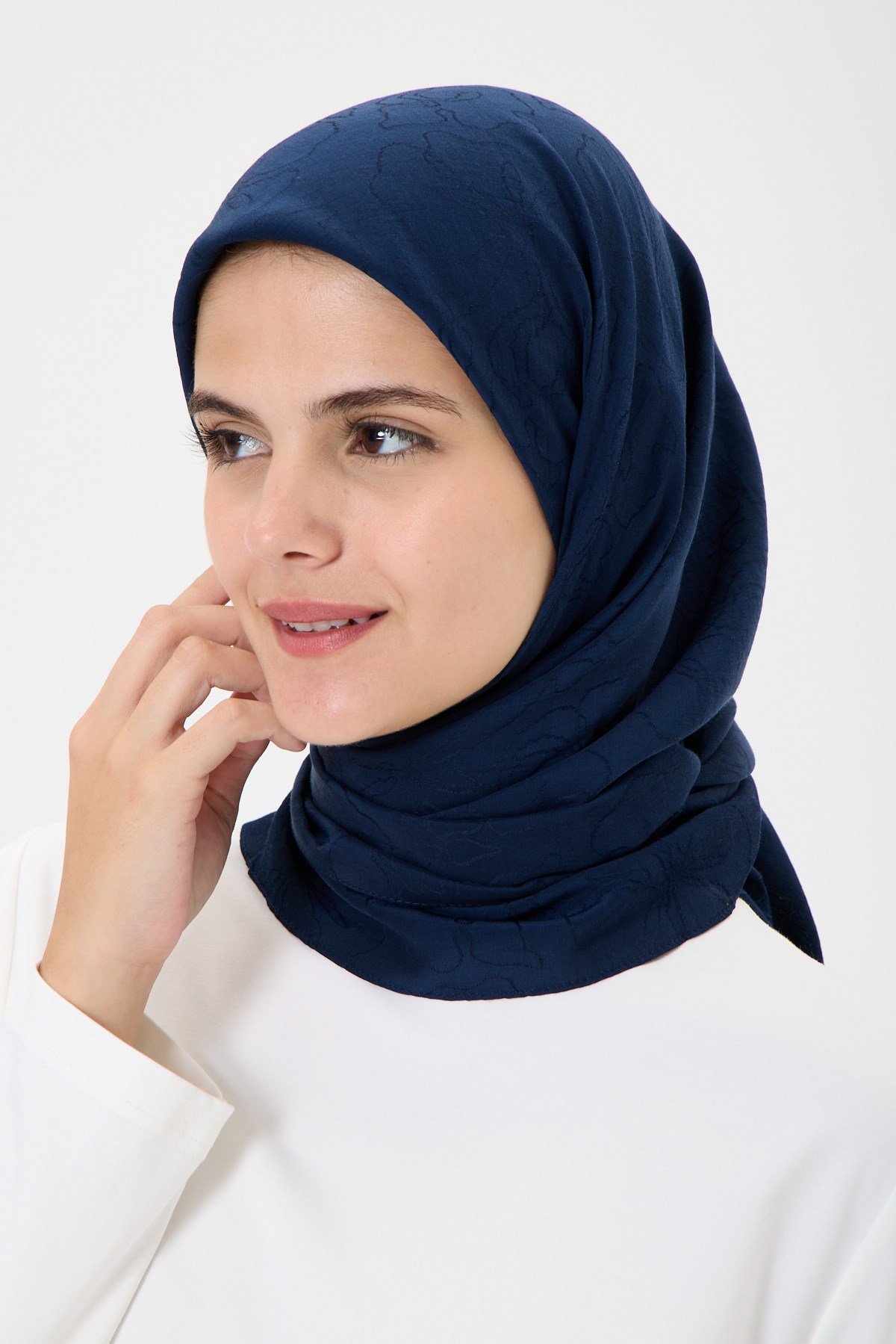 Esinti Eşarp LACİVERT