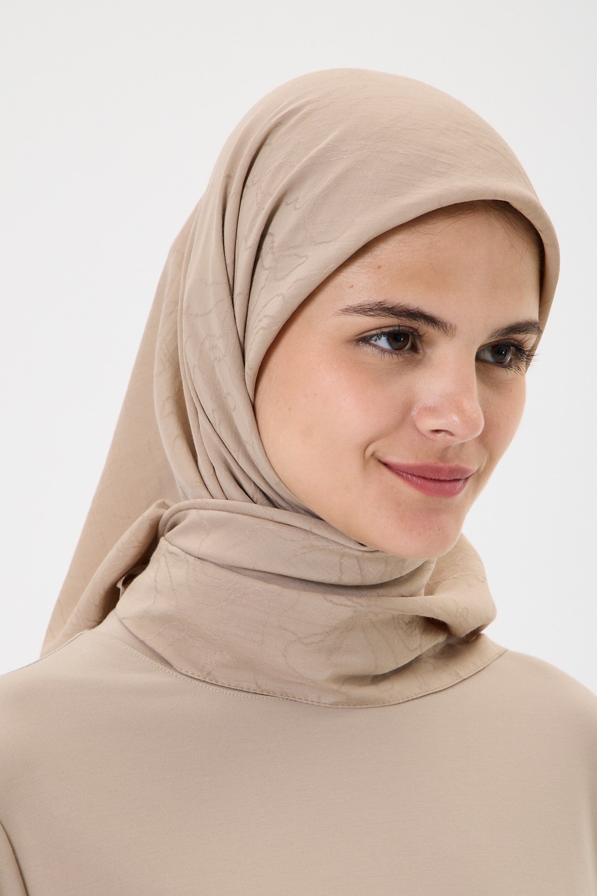 Esinti Eşarp SÜTLÜKAHVE