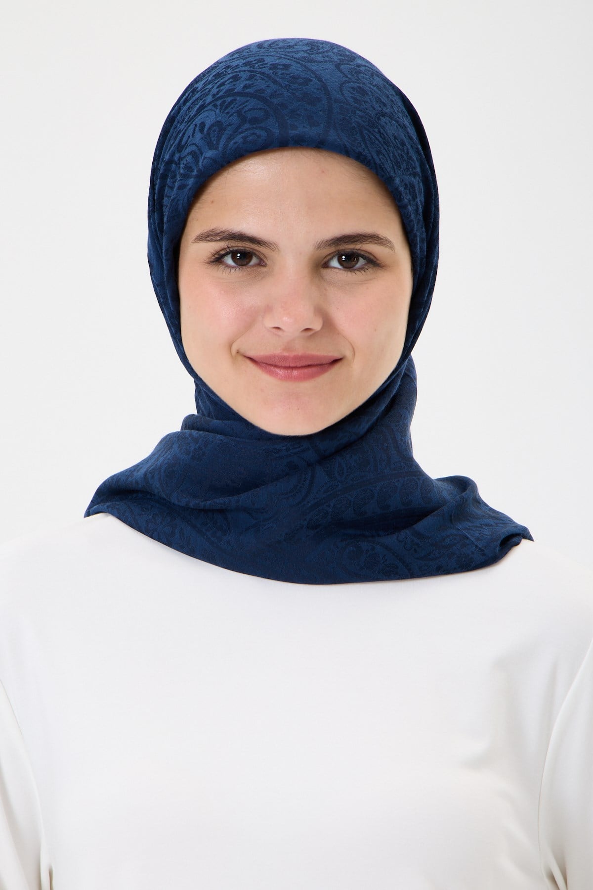 İzler Eşarp LACİVERT