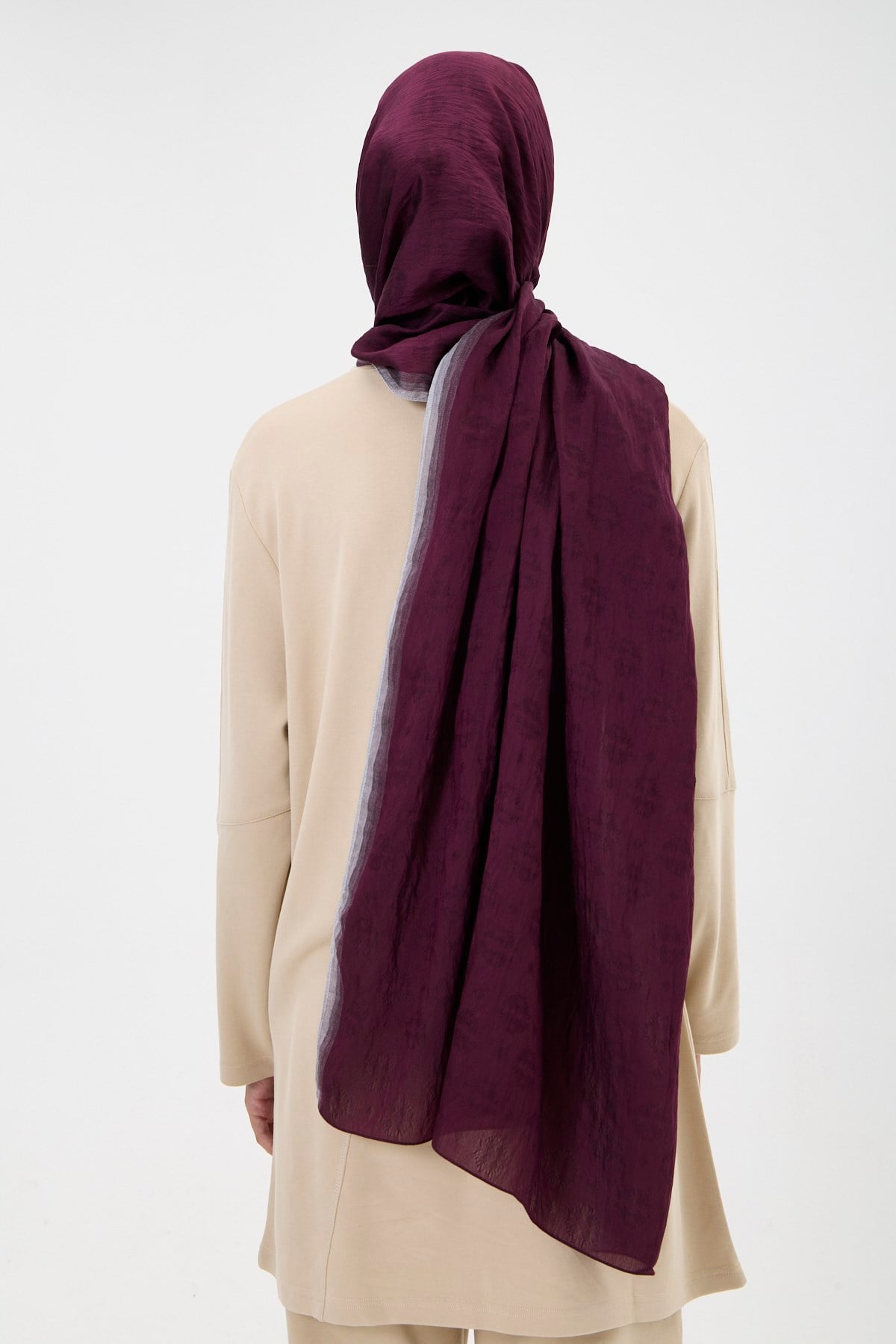 Köpük Şal BORDO