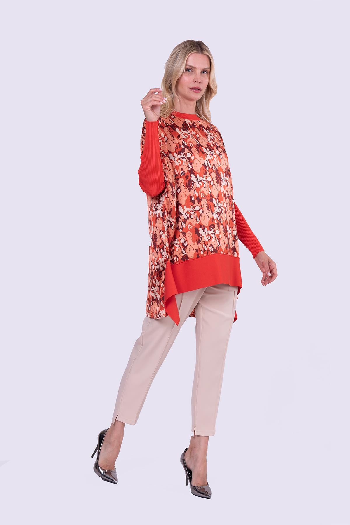 Mendil Tunik KAHVE
