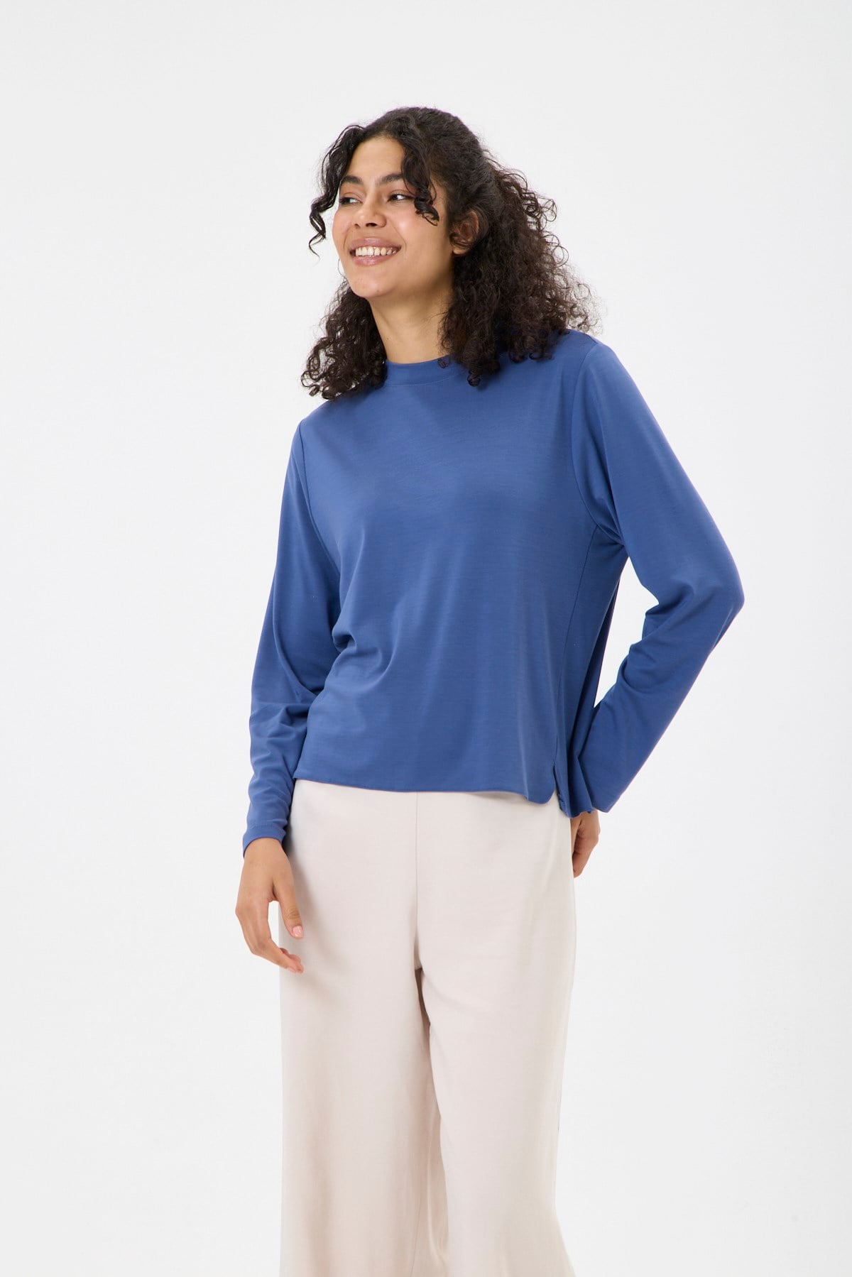 Modal KIsa Tunik İNDİGO