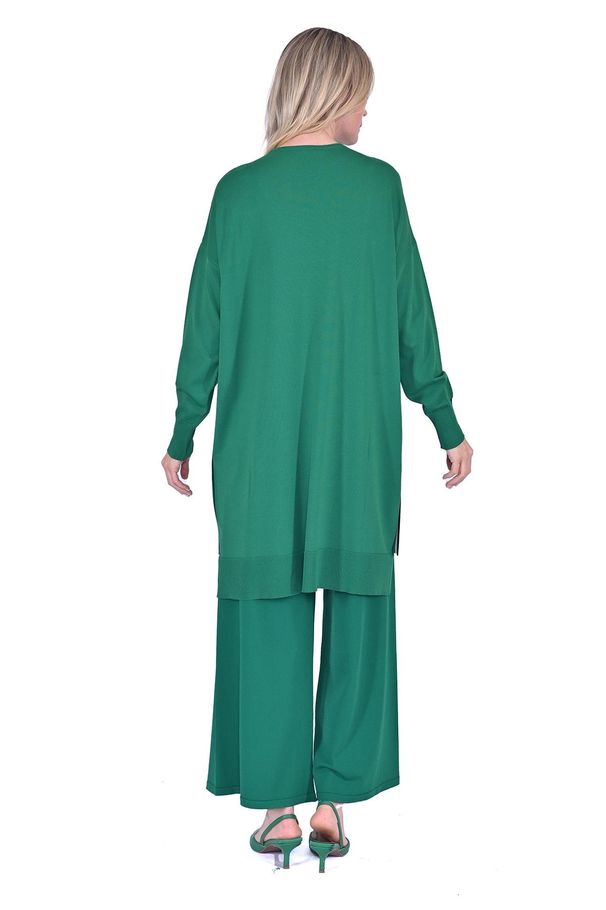 Oversize Renk Detaylı Triko Tunik BENETTON