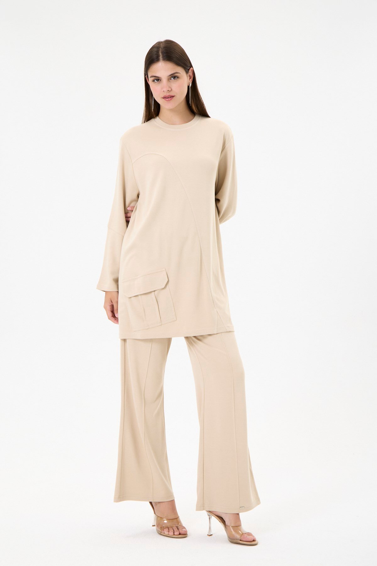 Pamuk Tunik BEJ