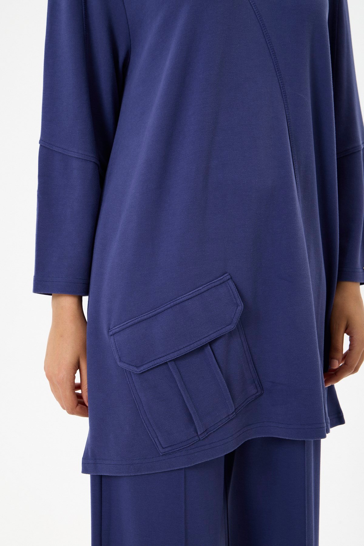Pamuk Tunik İNDİGO