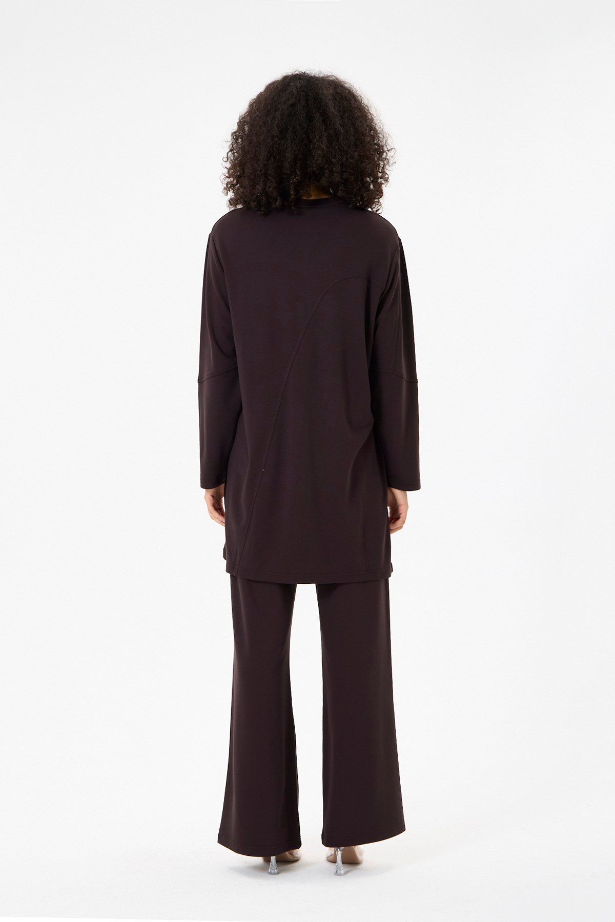 Pamuk Tunik KAHVE