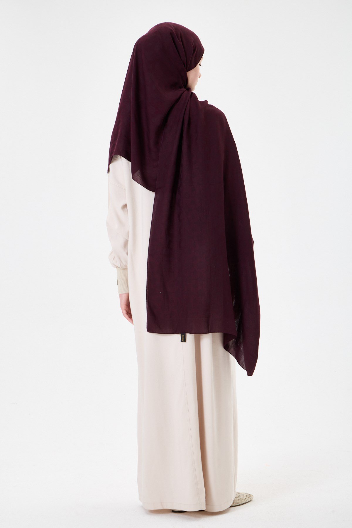 Piramit Şal BORDO