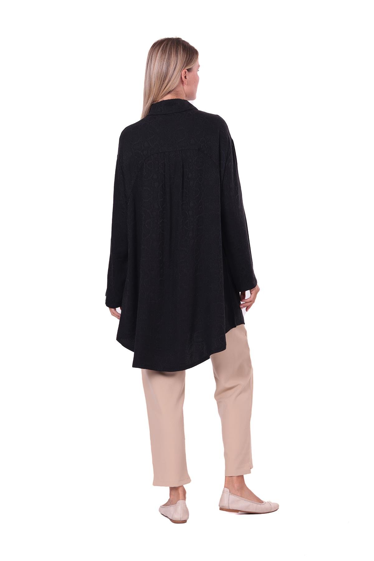 Piton Gömlek SİYAH