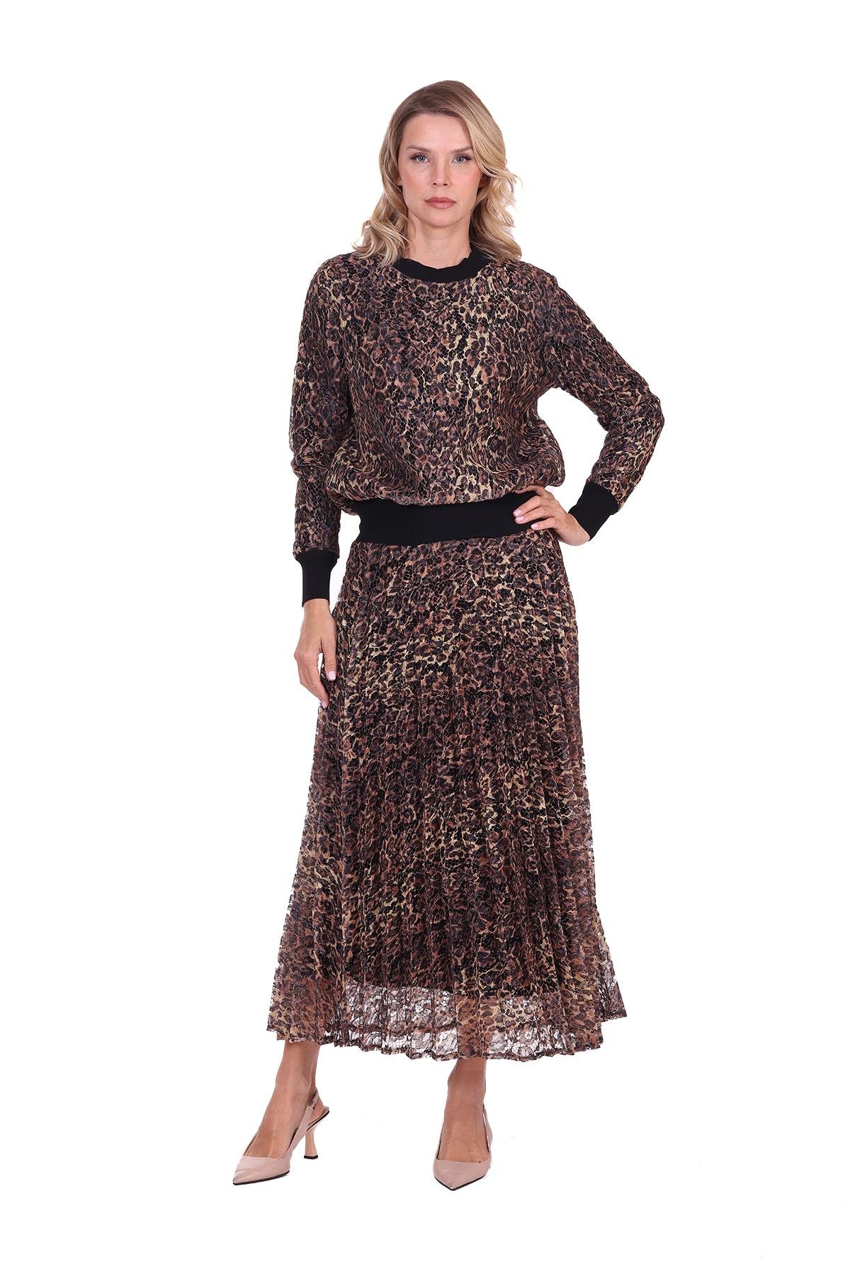 Pliseli Dantel Takım ORJİNAL