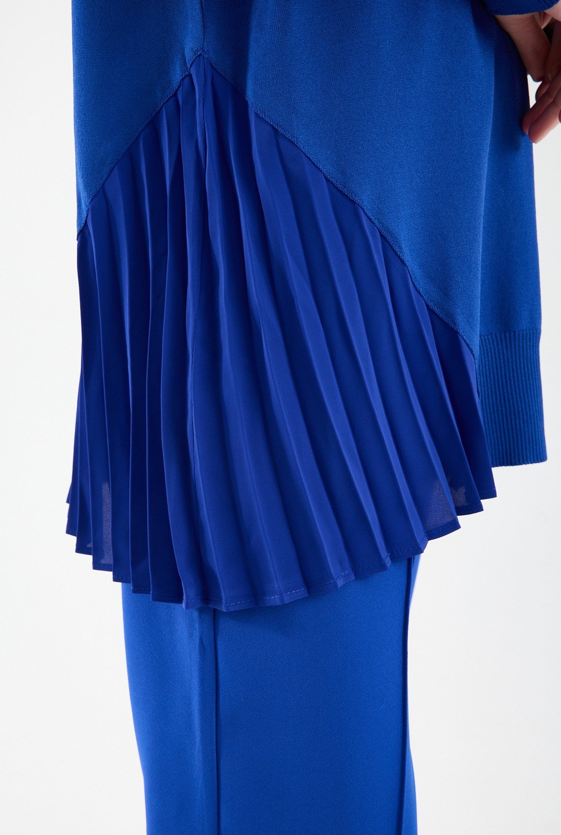 Plisole Triko Tunik SAX