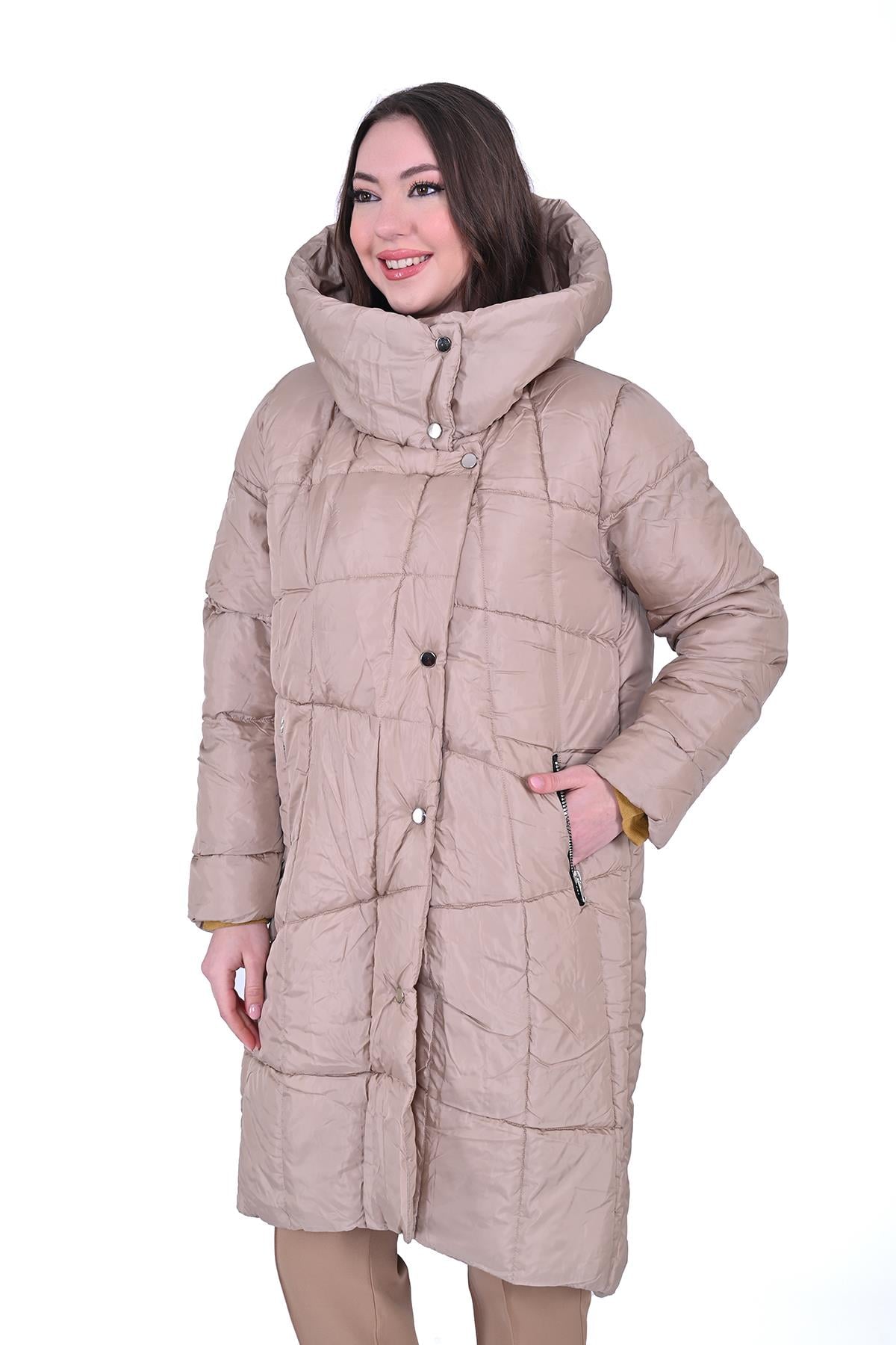 Şişme Mont BEJ