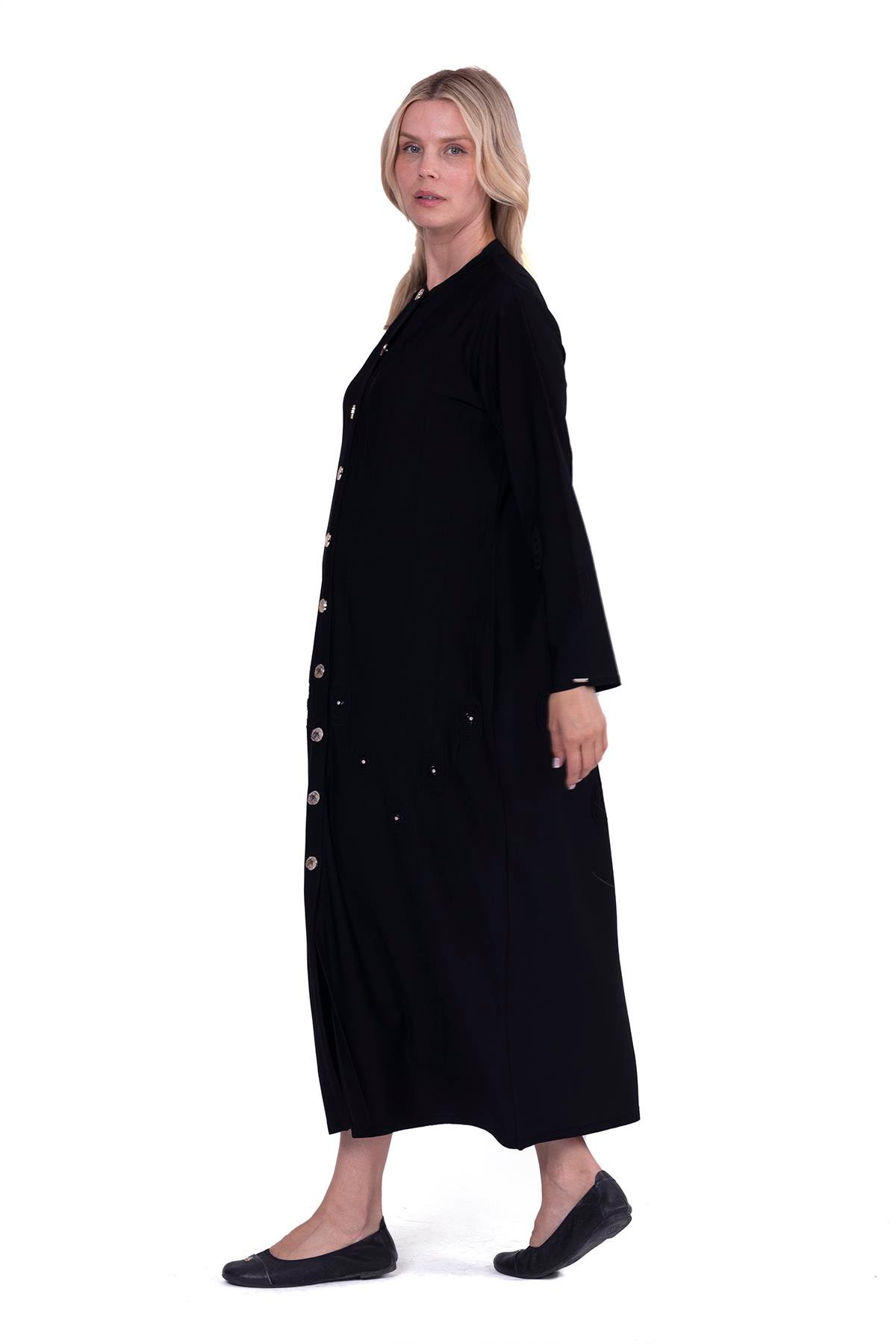 Swirl Triko Hırka SİYAH