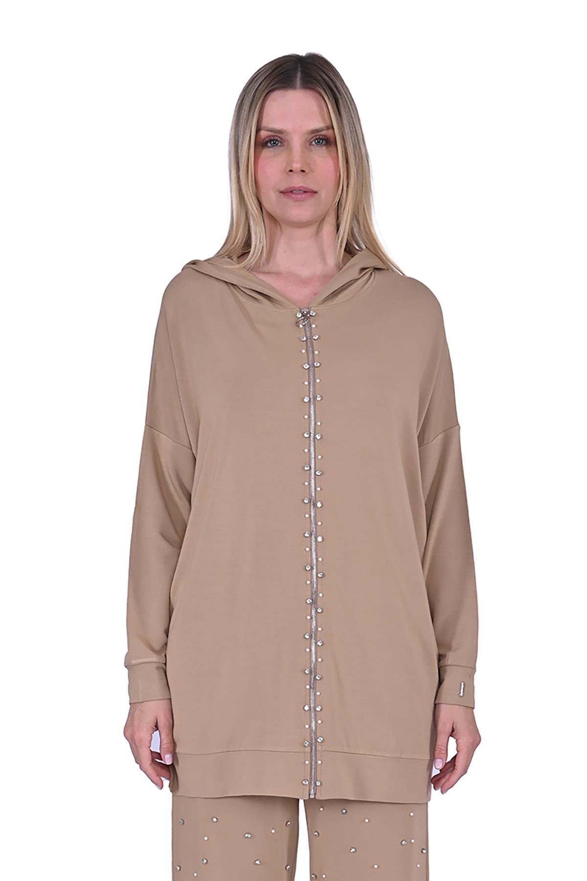 Taşlı Tunik CAMEL
