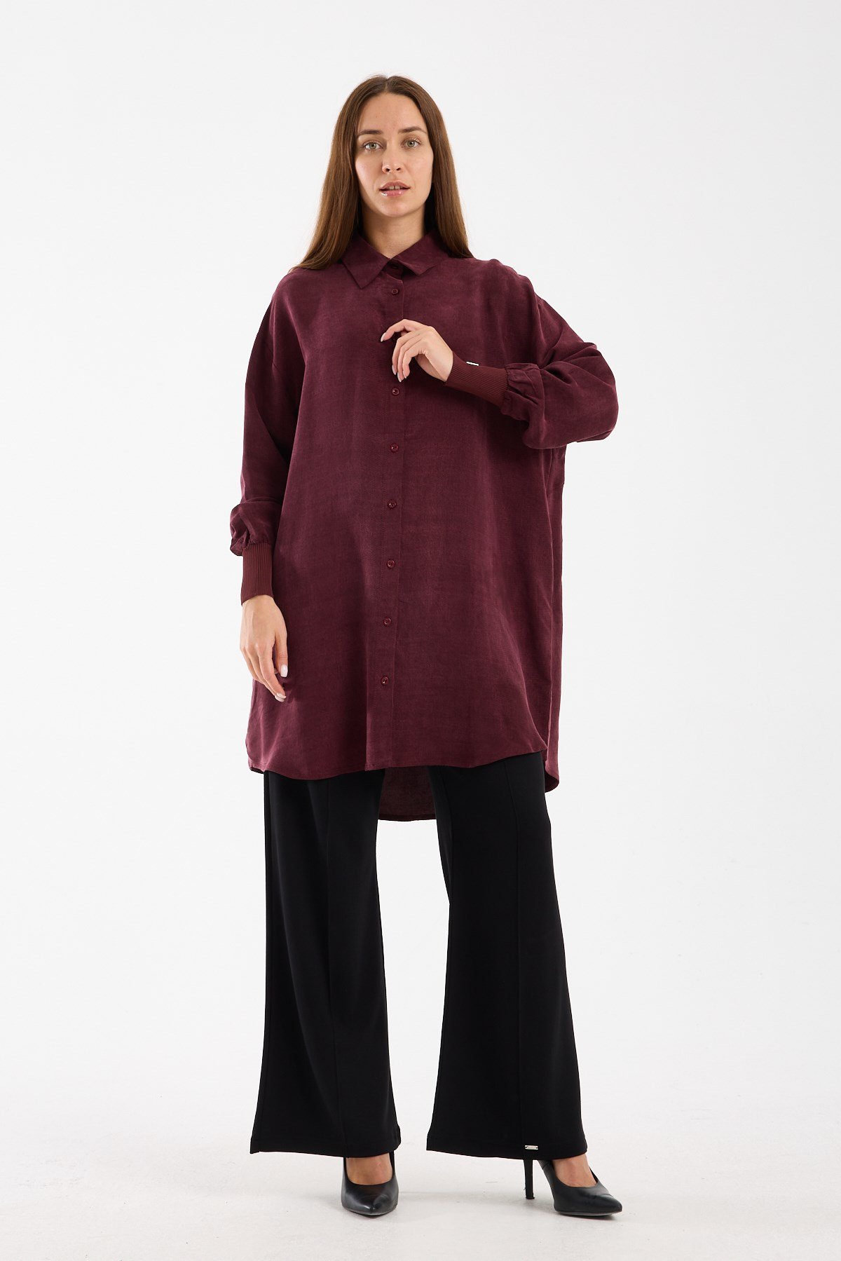 Terra Gömlek VİŞNE